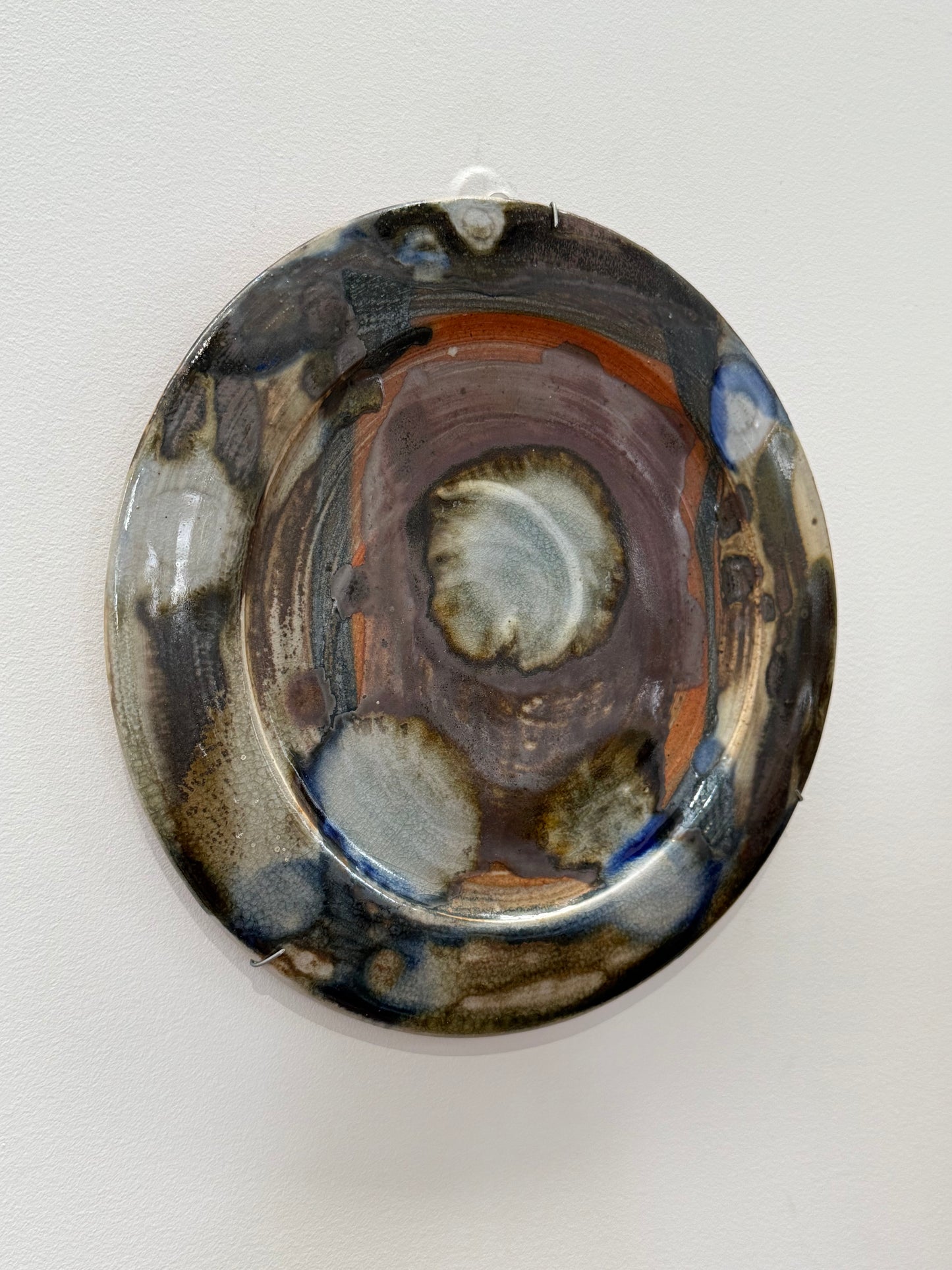 French Ceramic Wall Plate