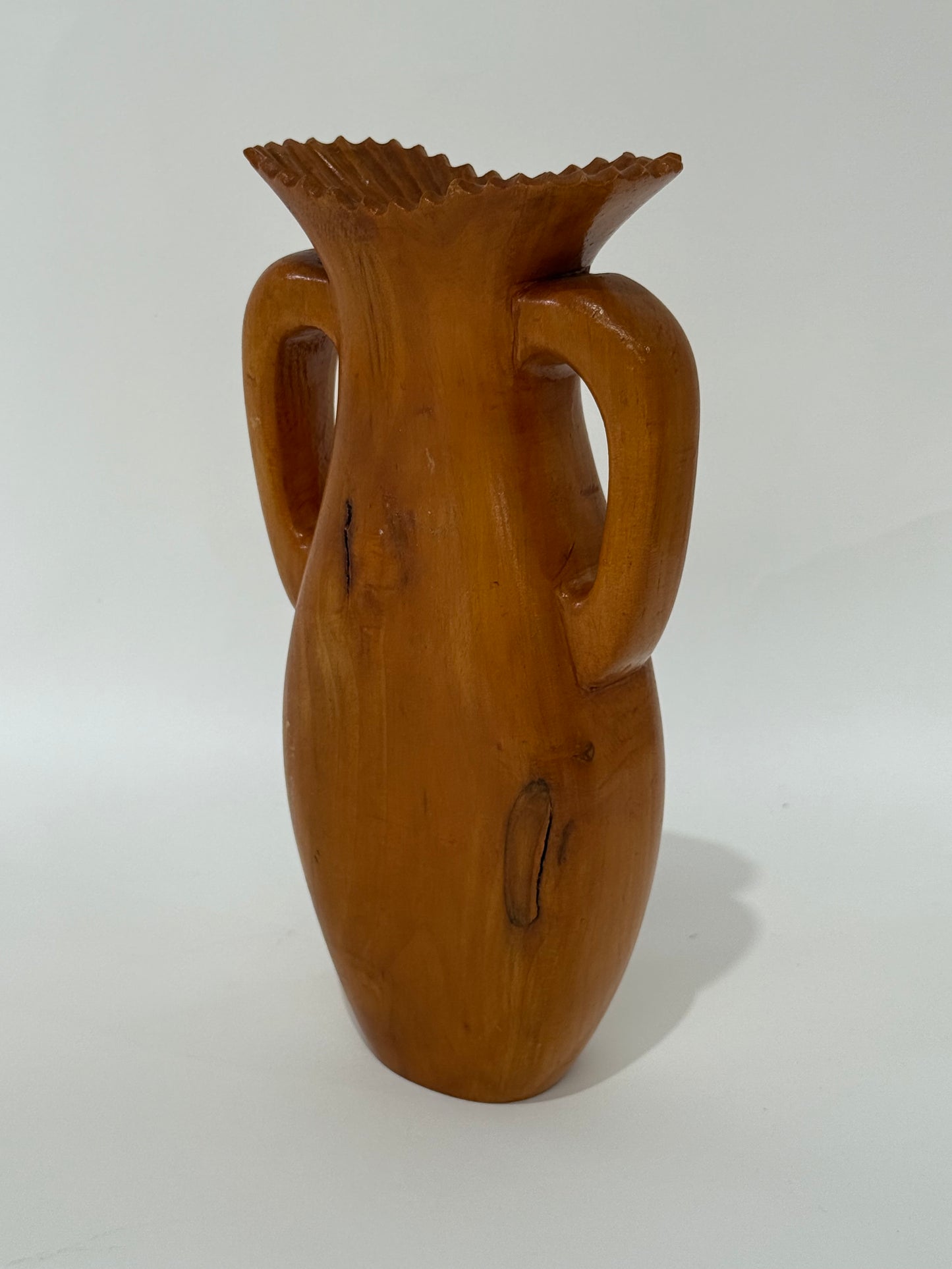 Vintage Timber Vase