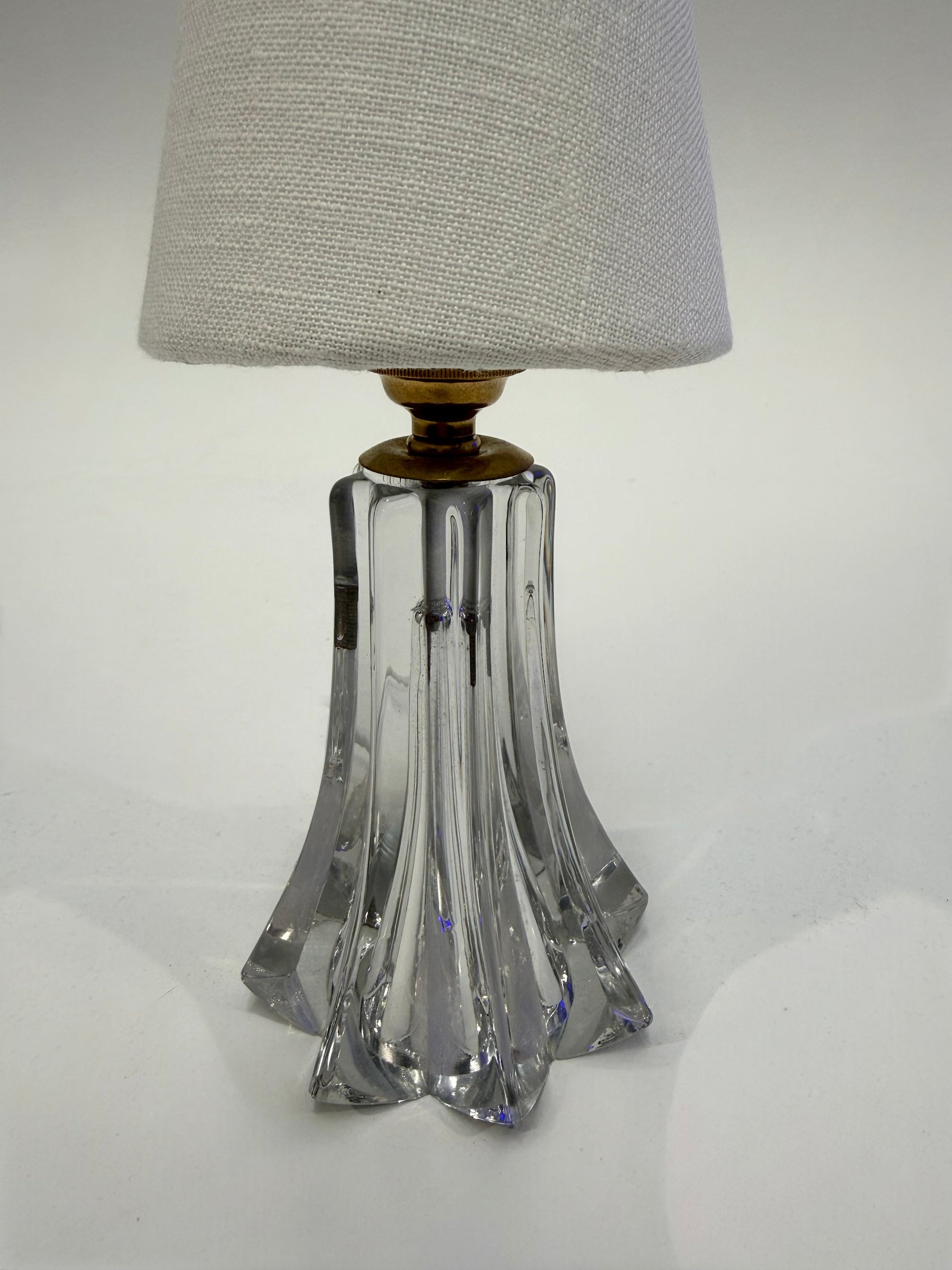 1960’s French Crystal Lamp - Two Available