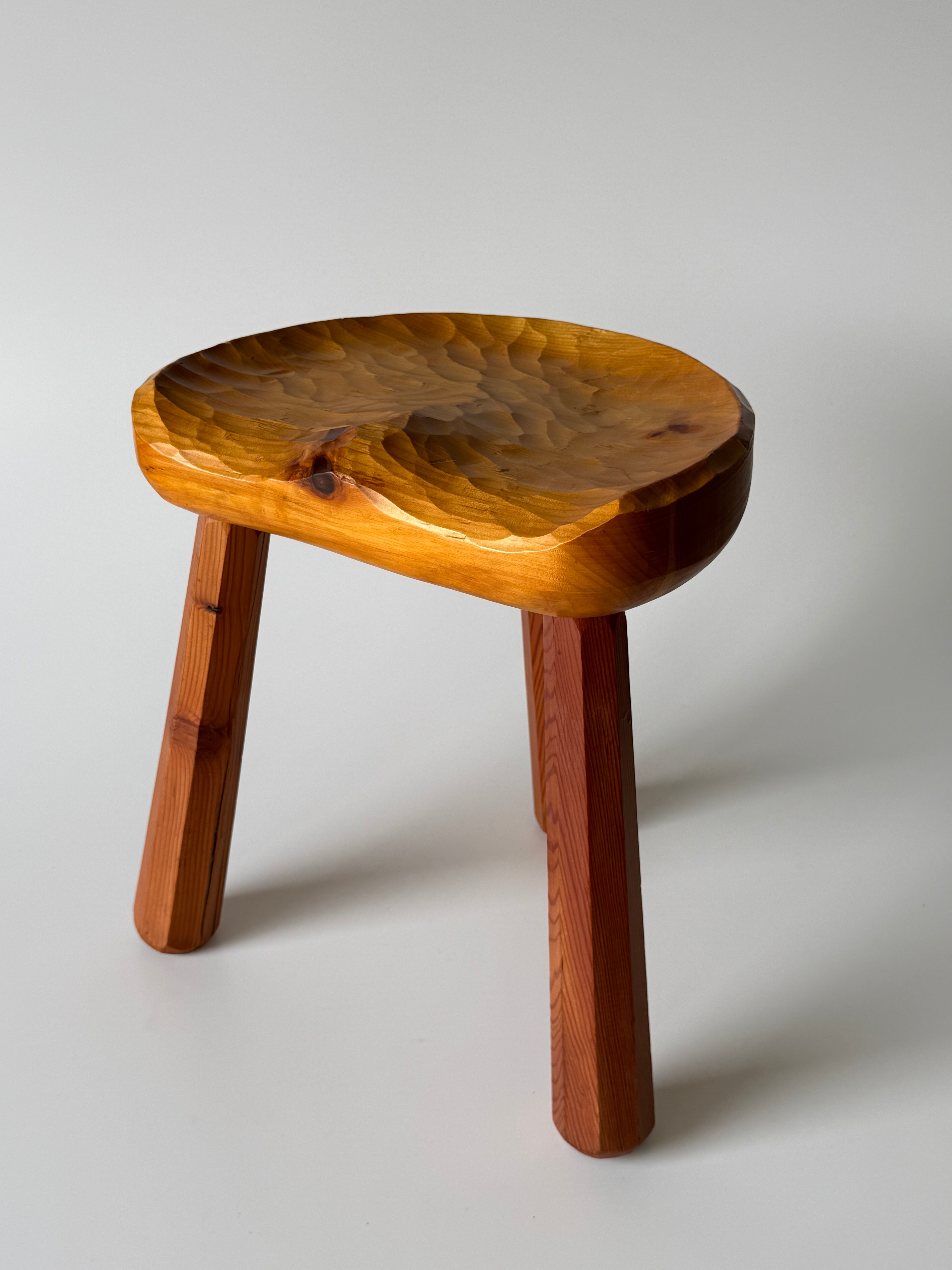 PRE-ORDER: Vintage Italian Brutalist Stool - Two Available