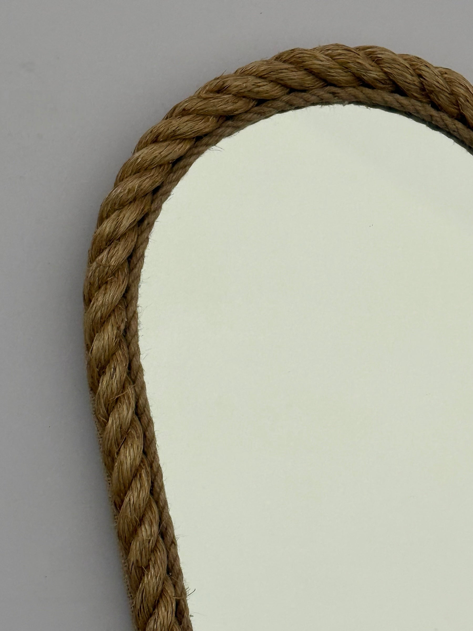 French Rope Mirror, Audoux Minet