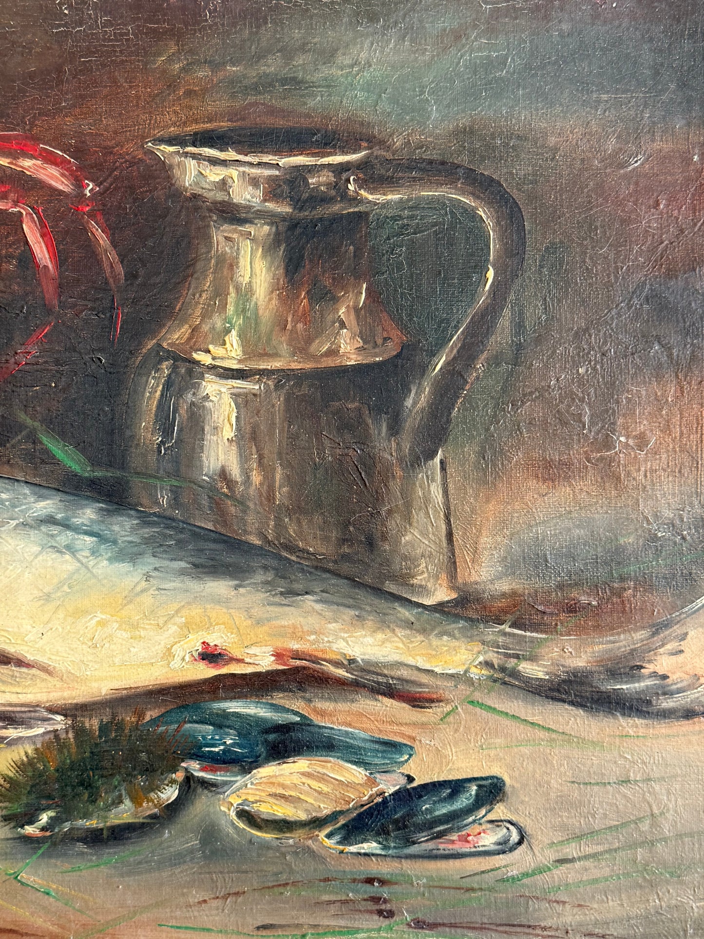 Large Vintage French Still Life, 1965