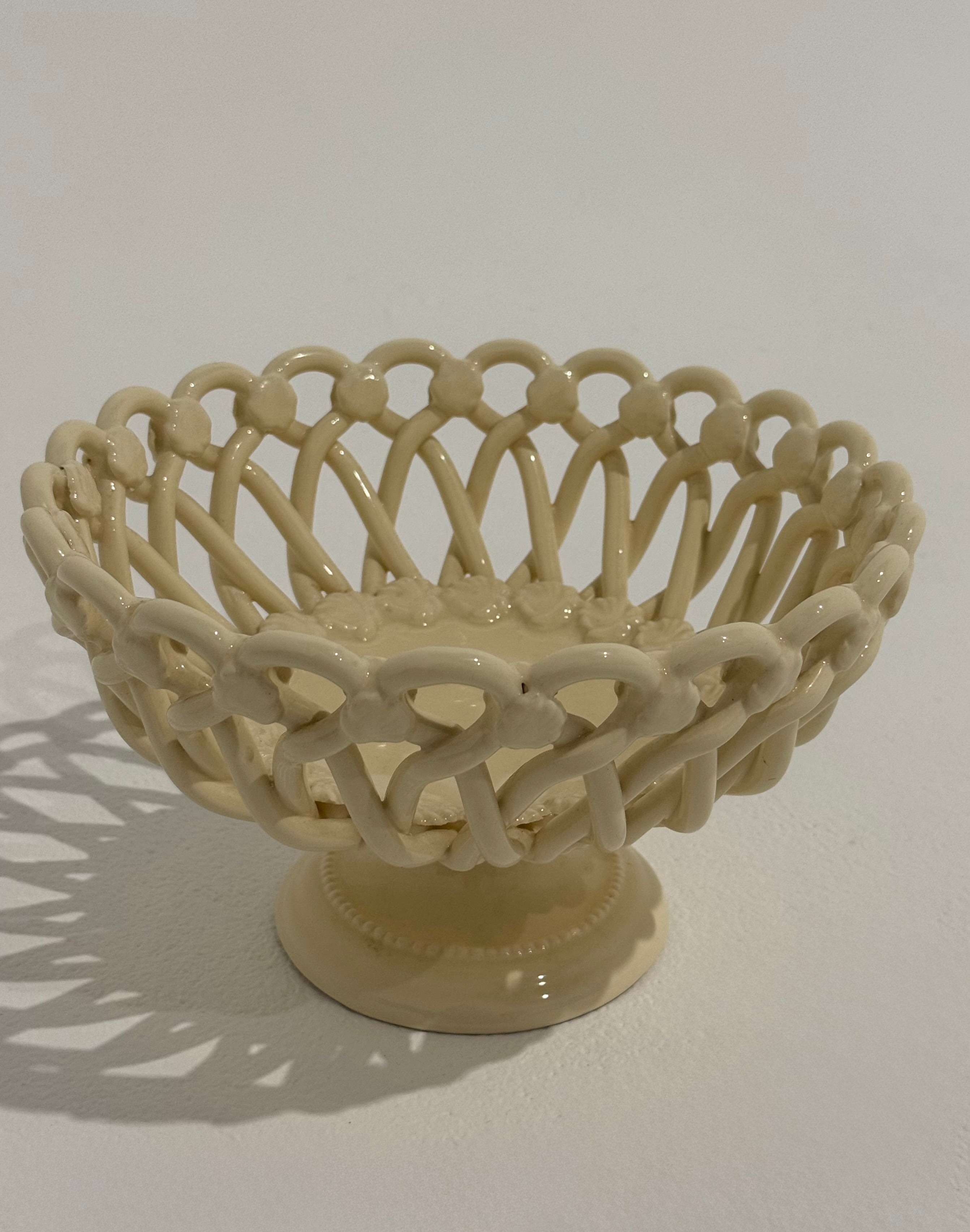 1960’s French Ceramic Pichon Basket