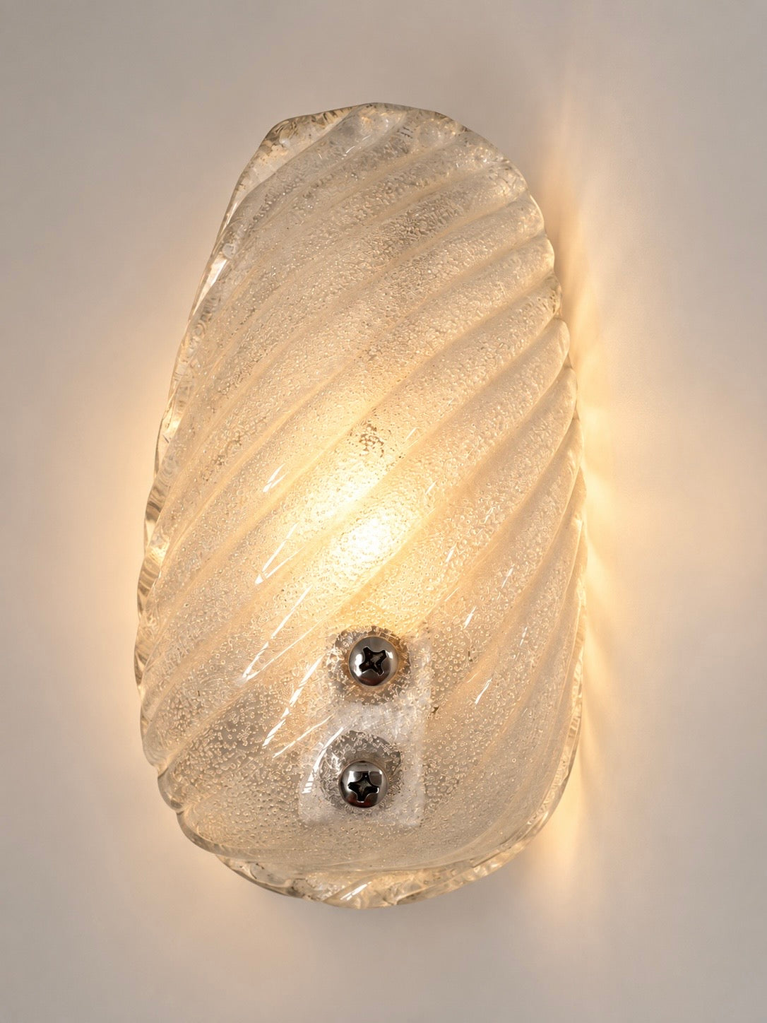Vintage Murano Wall Lights - Three Available