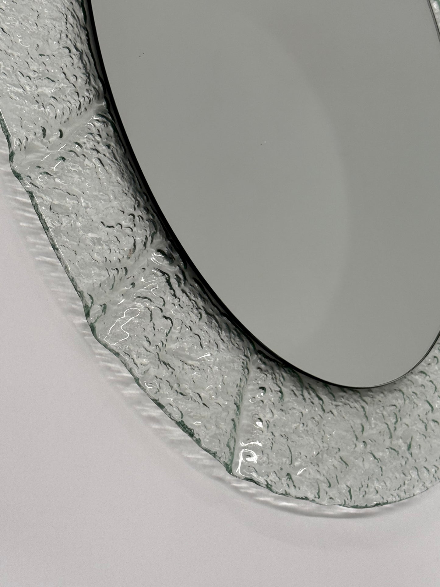 Vintage Moulded Glass Mirror