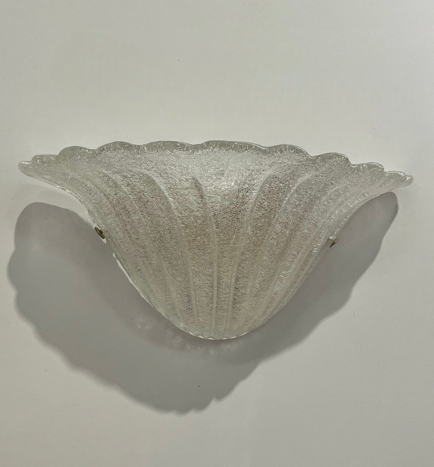 Murano Glass Shell Wall Light