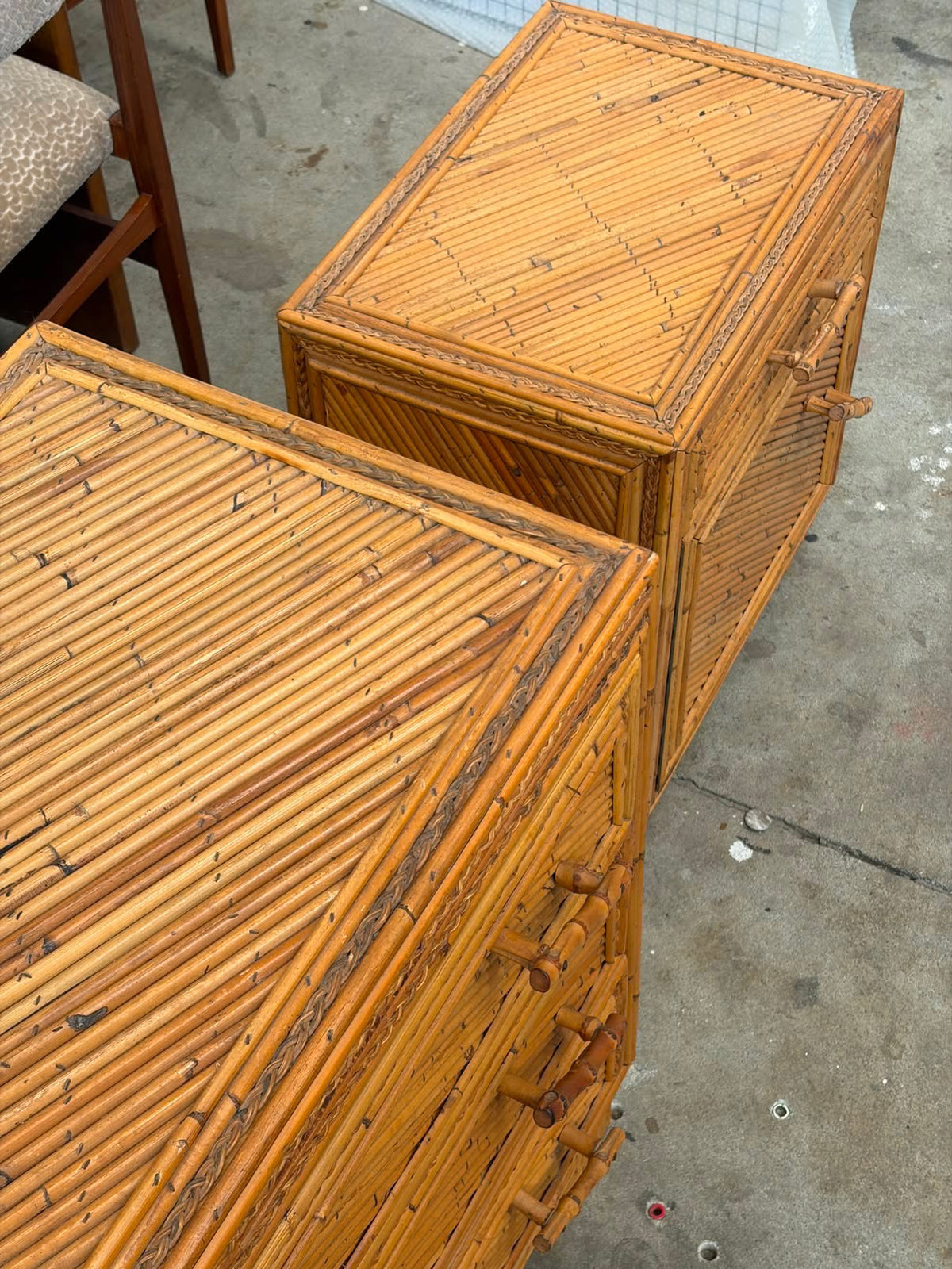 PRE-ORDER: Italian Bamboo Drawers by Vivai Del Sud