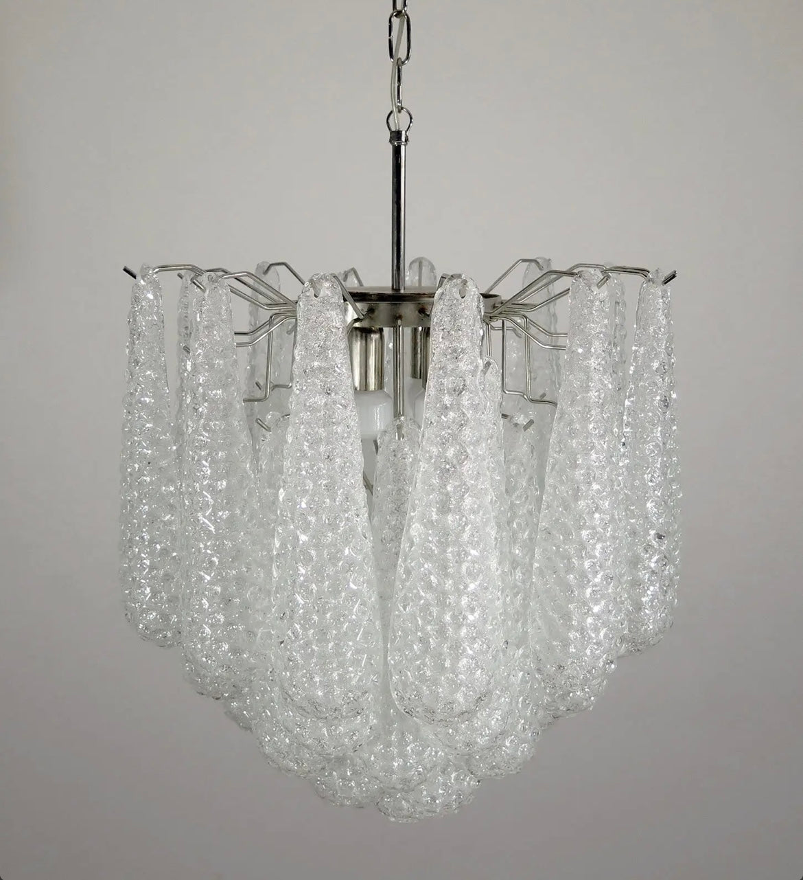 PRE-ORDER Murano Glass Petal Pendant - 41 Petals.