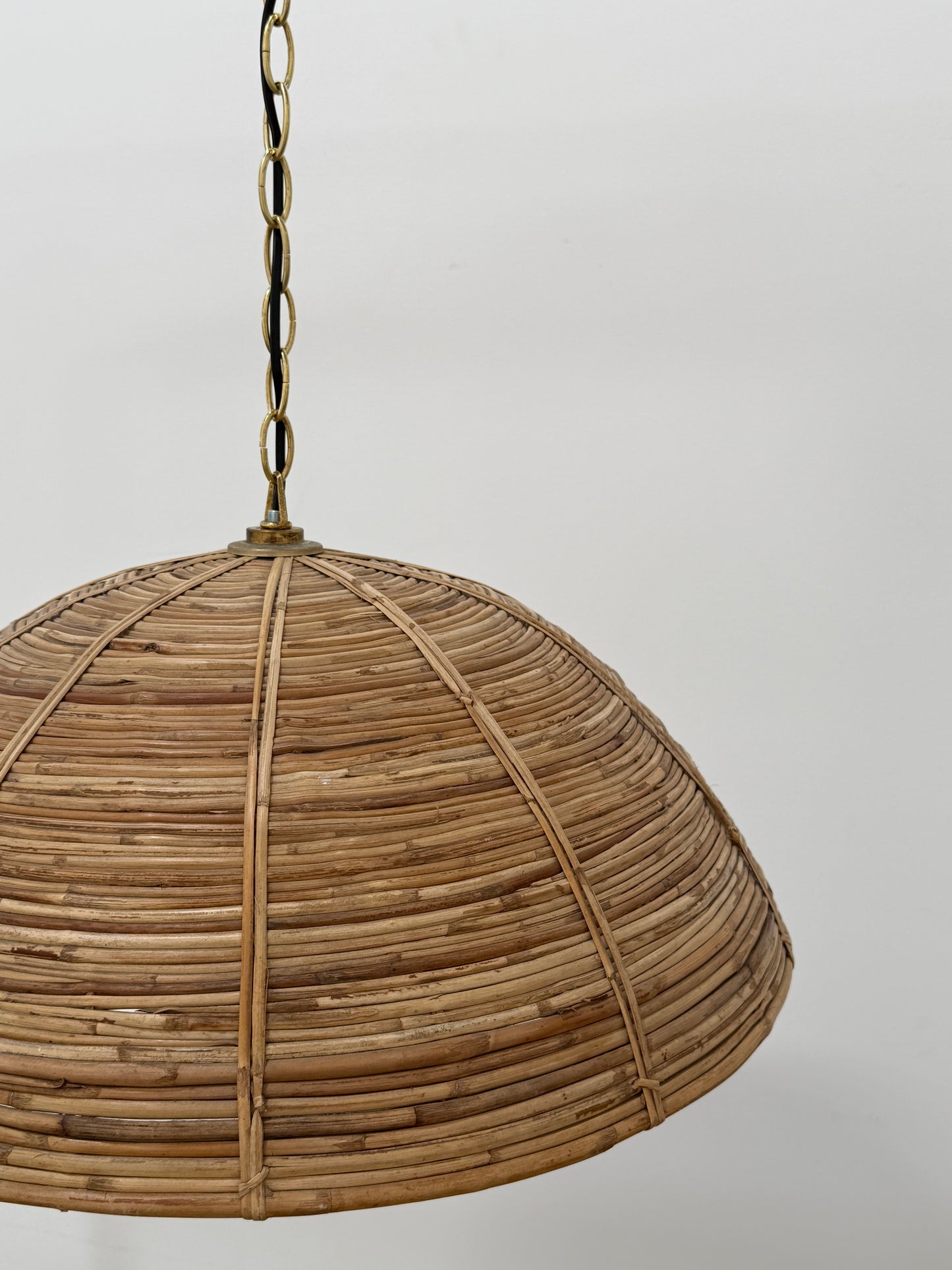 Vintage Italian Bamboo Pendant