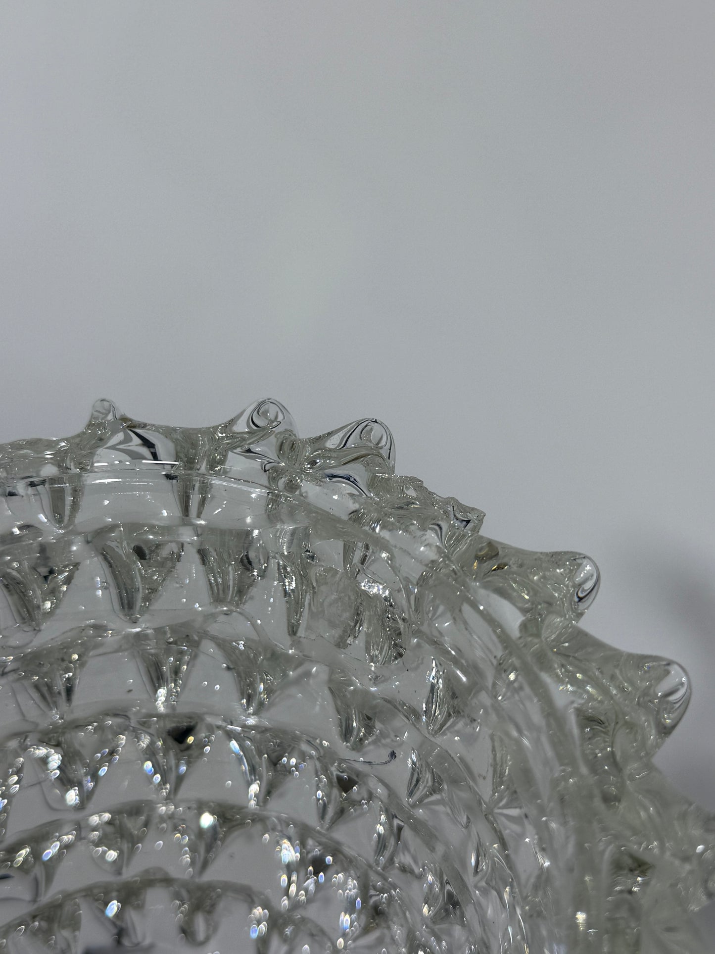 1940’s Murano Double Rostrato Pendant by Barovier