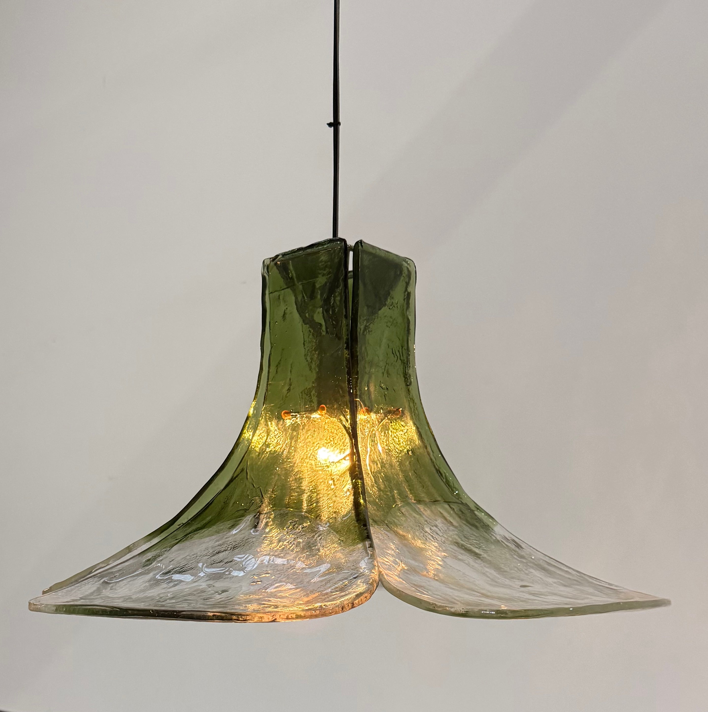 Murano Flower Pendant by Carlo Nason for Mazzega