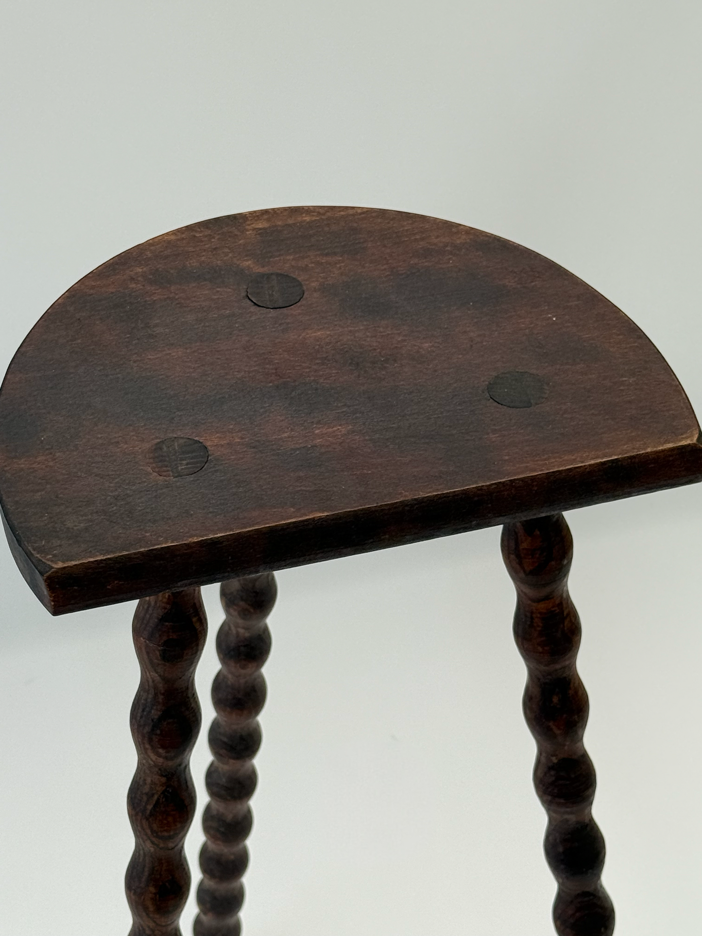 Vintage French Tall Bobbin Stool - 3 Available