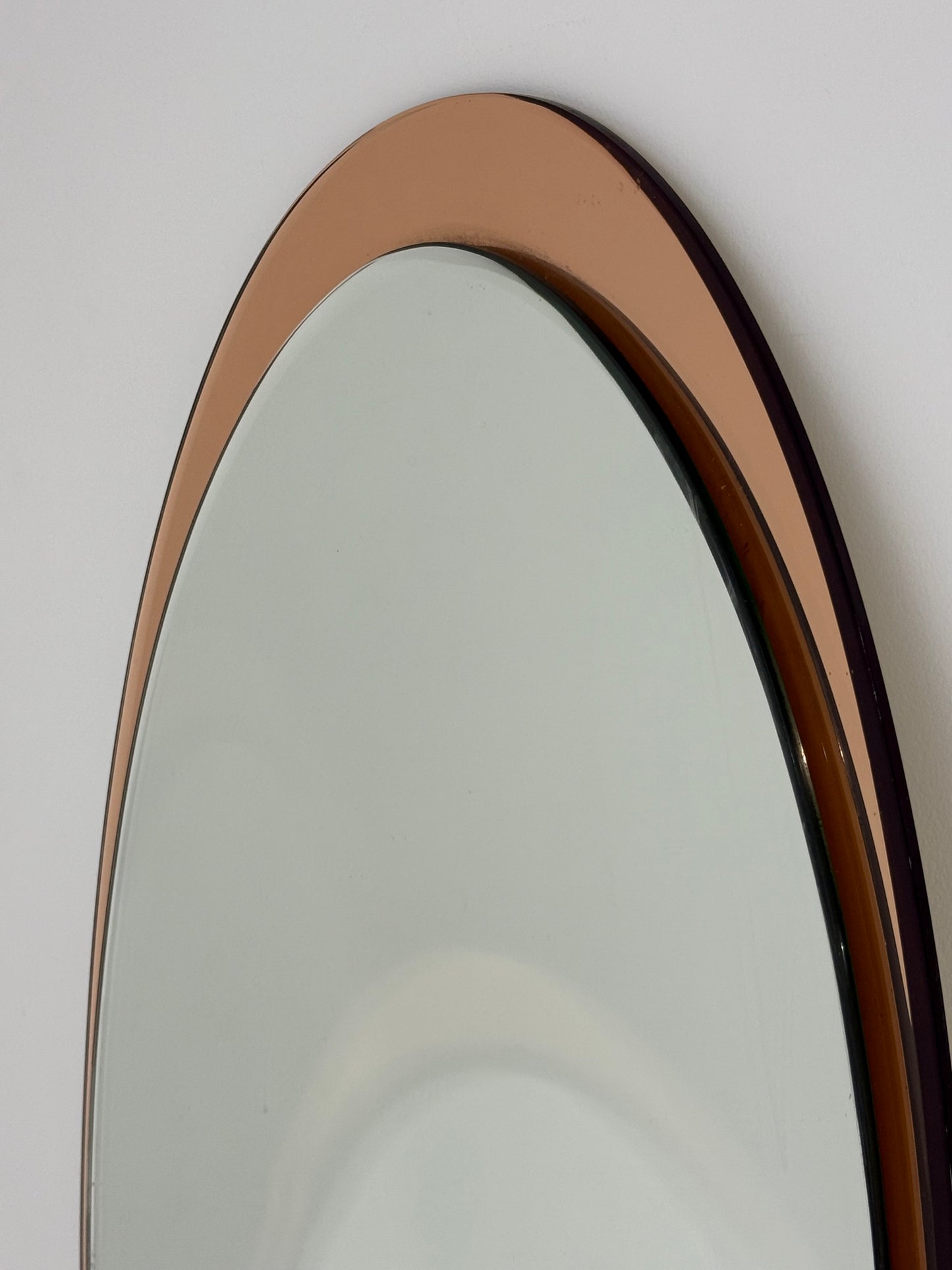 1970’s Italian Coloured Glass Mirror