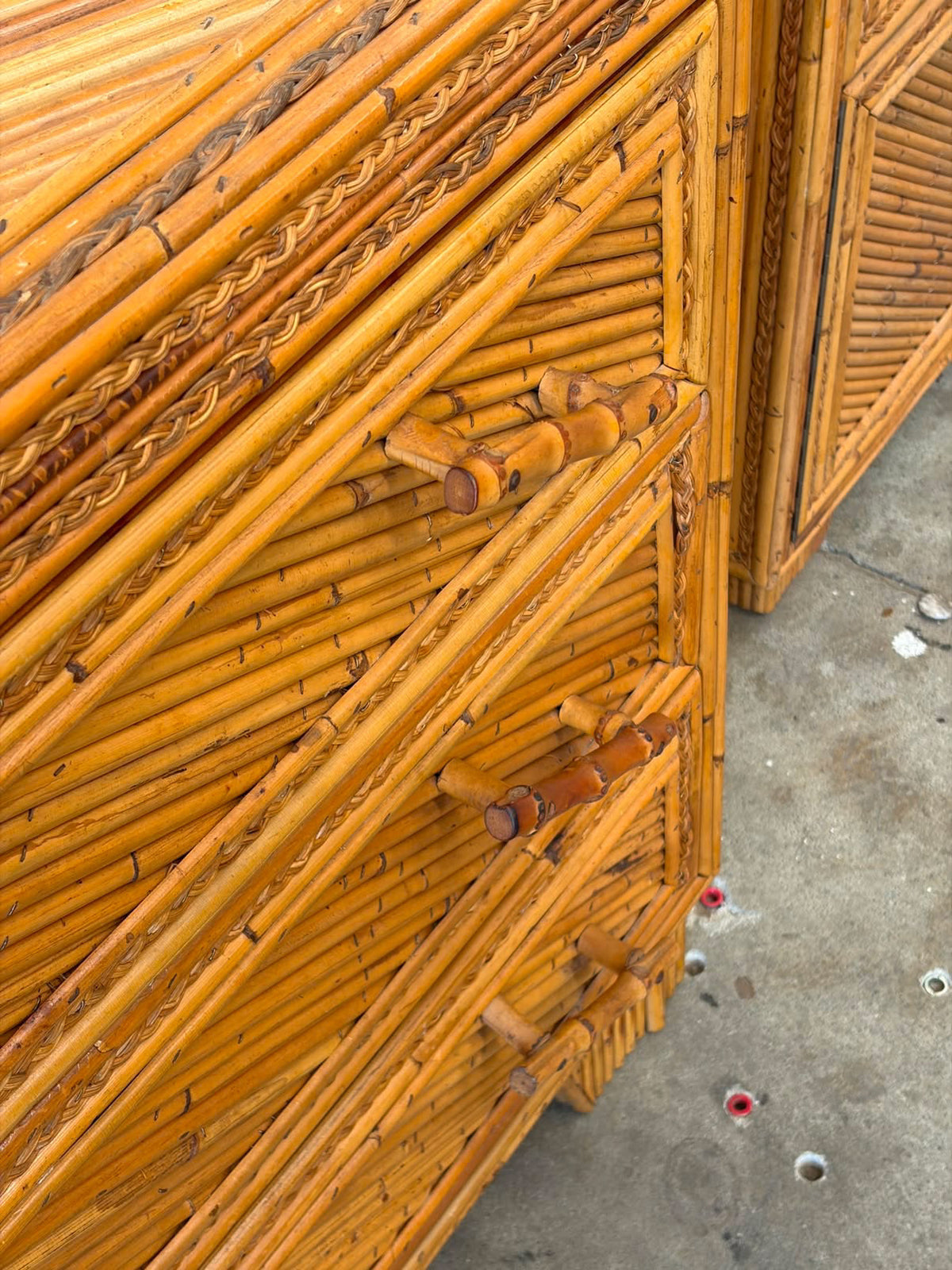 PRE-ORDER: Italian Bamboo Drawers by Vivai Del Sud