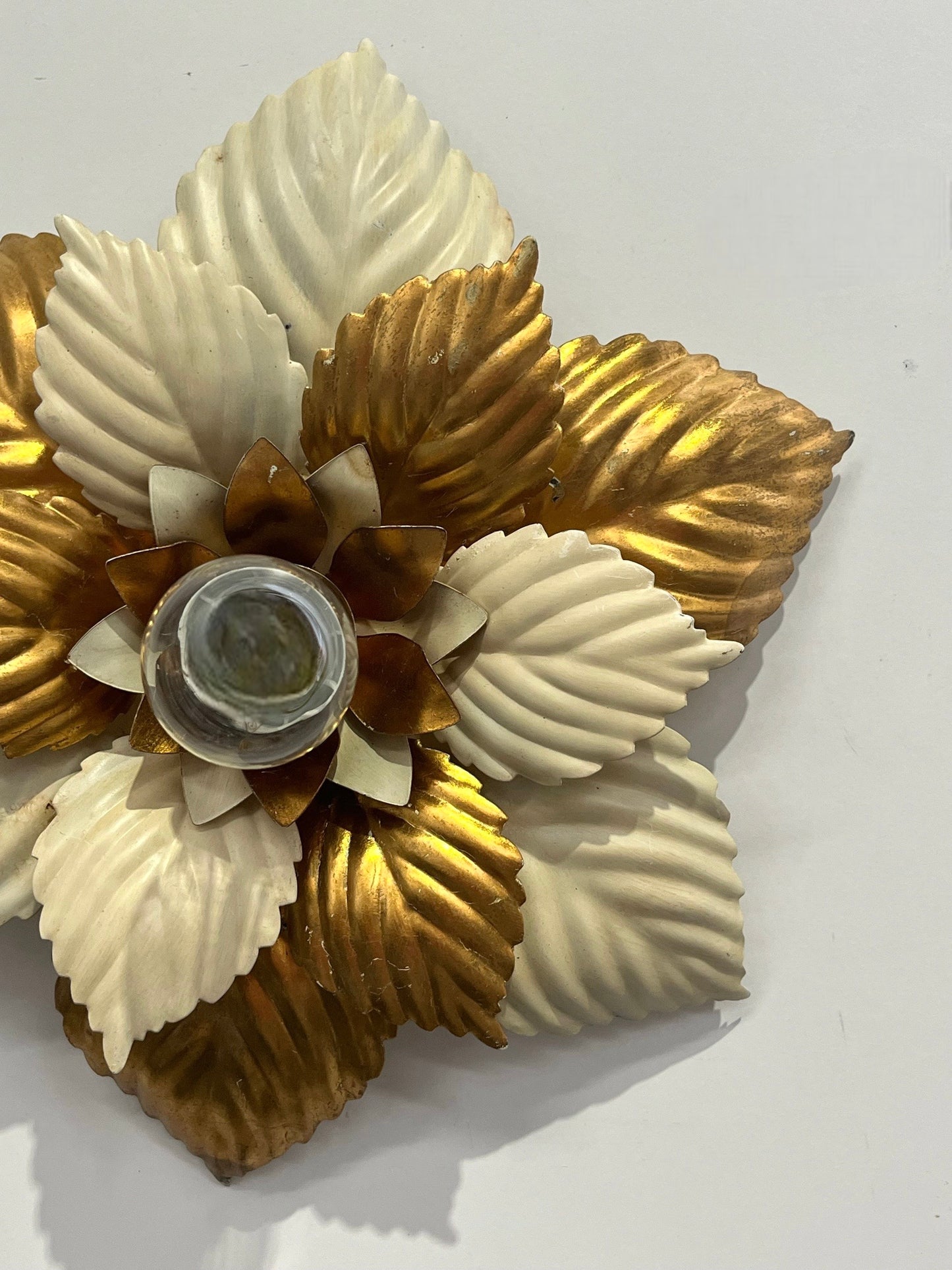 1950’s Italian Floral Wall Light - Three Available