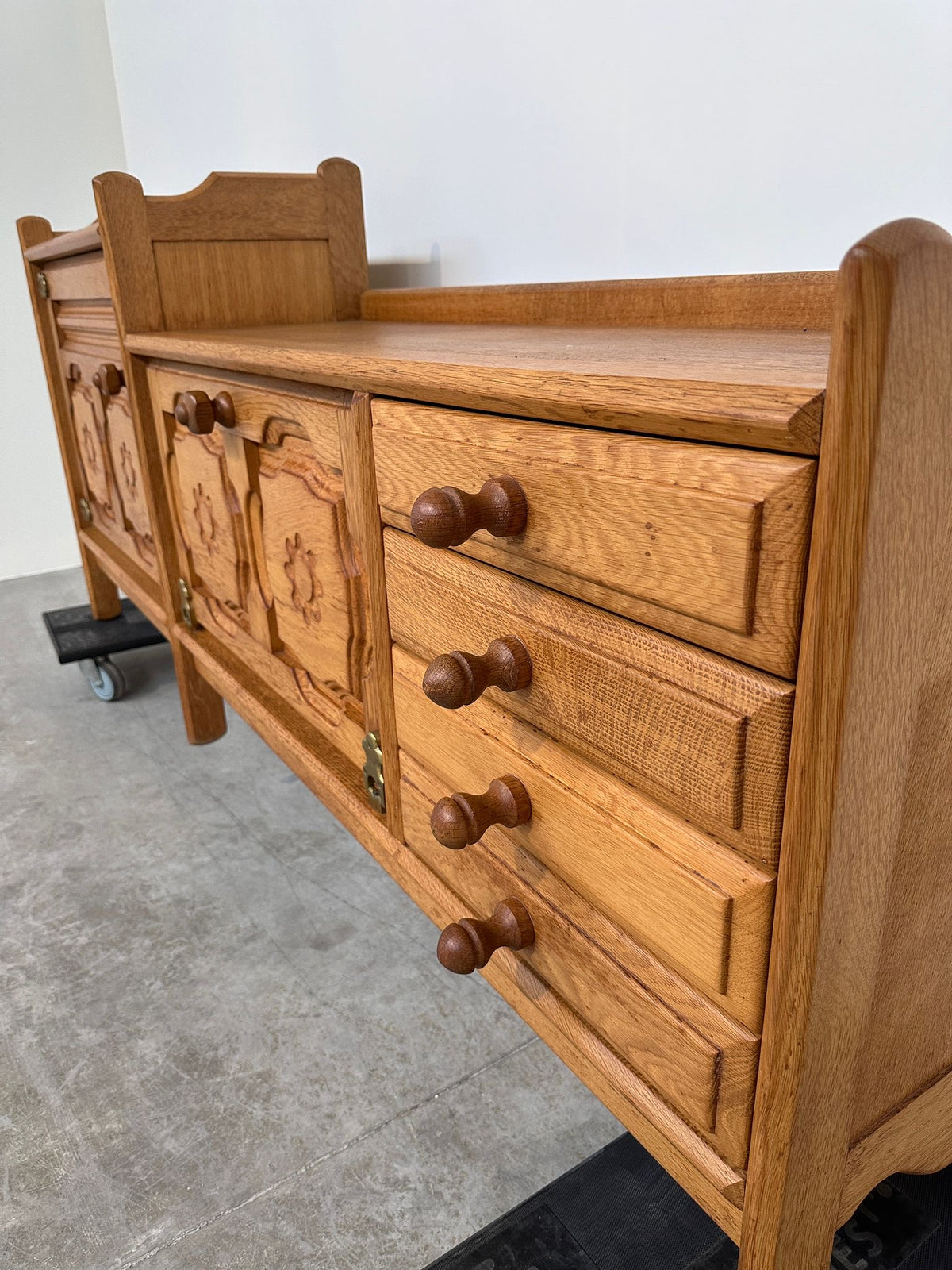PRE-ORDER: French Oak Sideboard by Guillerme et Chambron