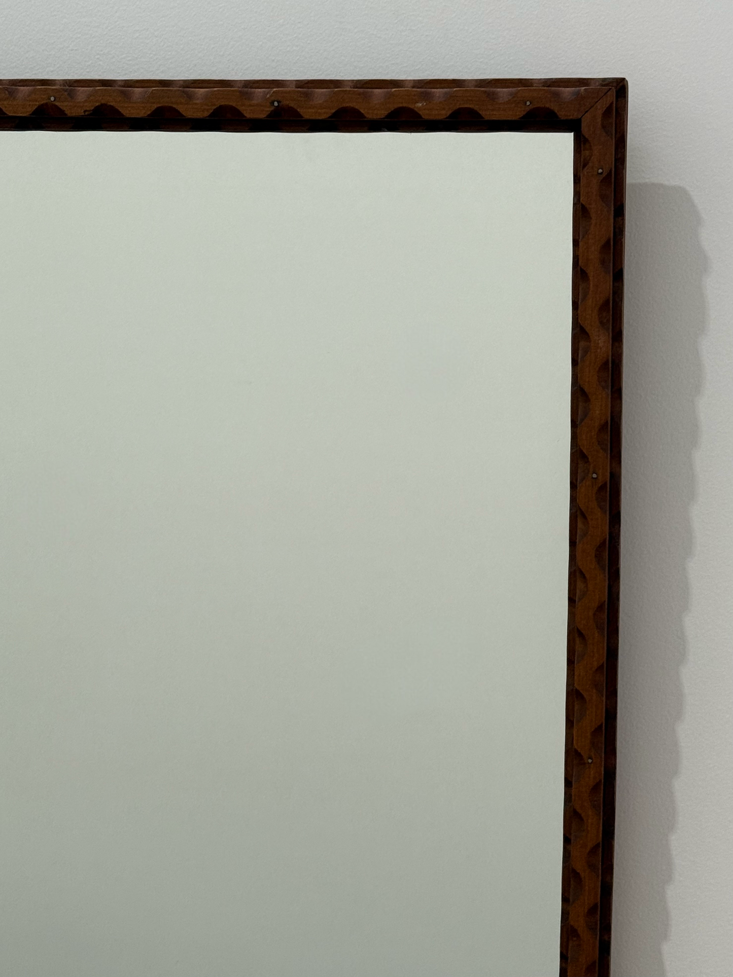 Vintage French Timber Mirror - Two Available