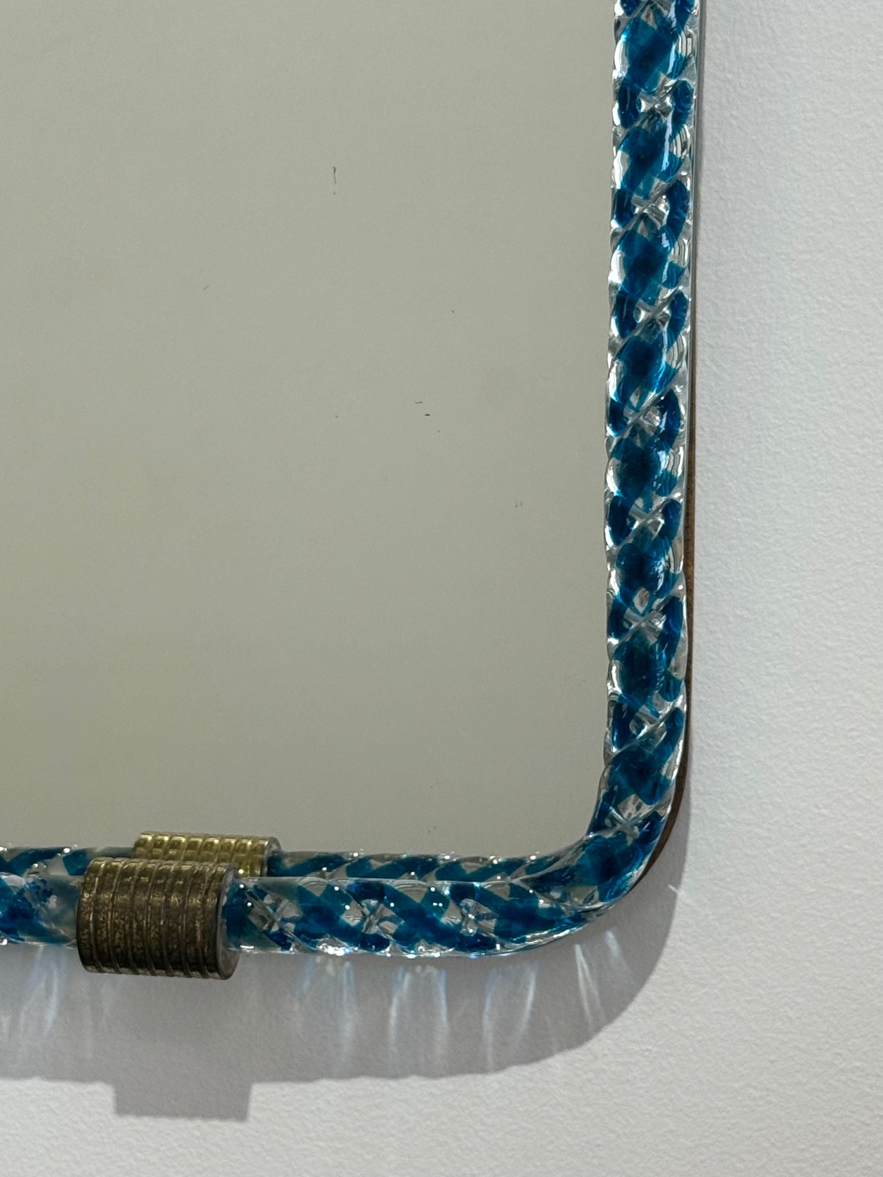 Vintage Murano Glass Mirror