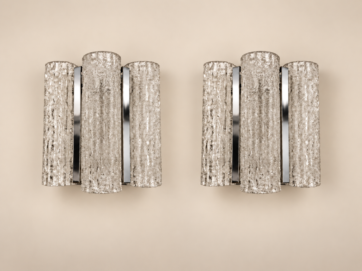 Vintage Murano Wall Lights - Four Available
