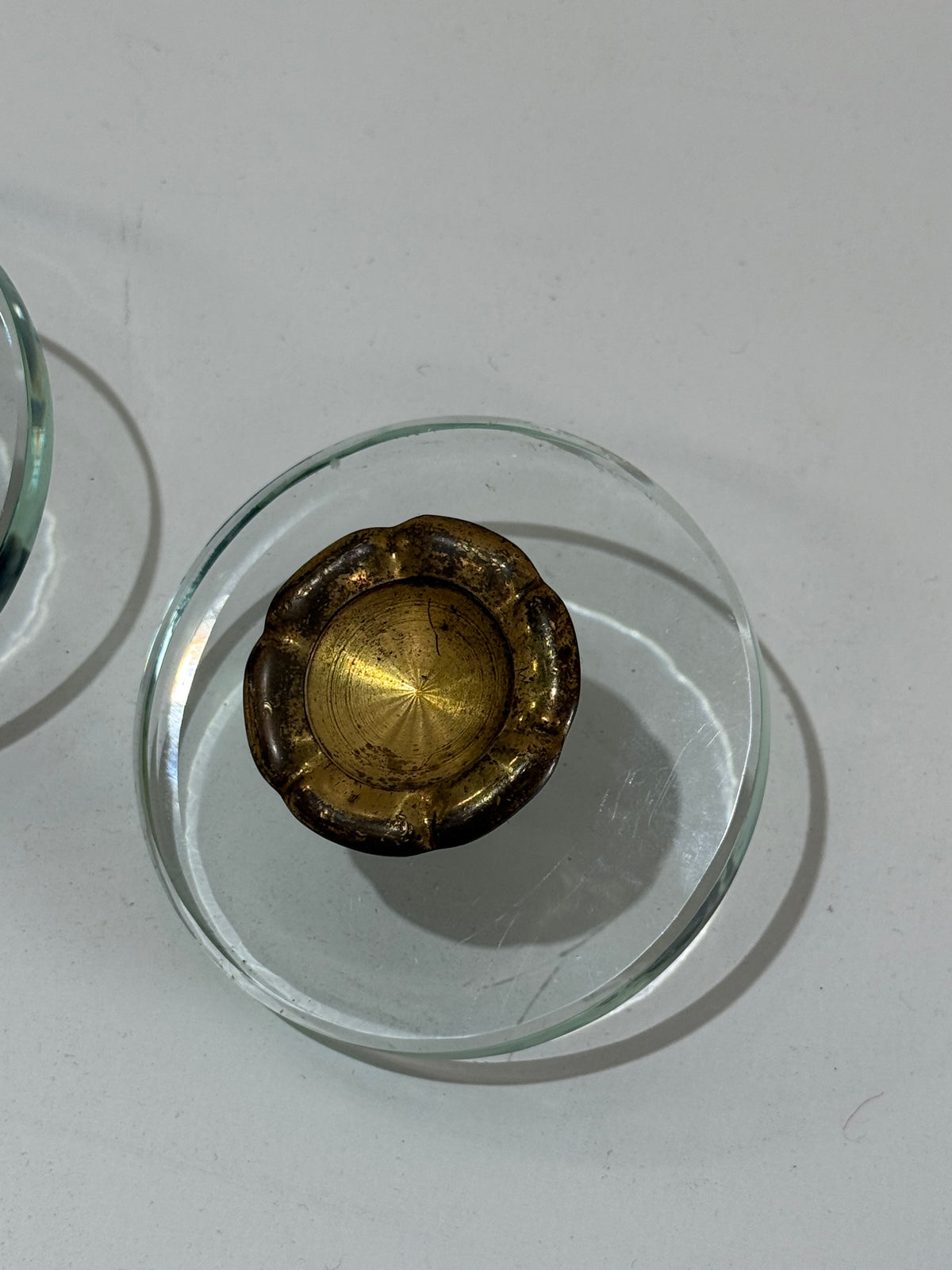 Pair of Italian Murano Glass Cabinetry Pulls