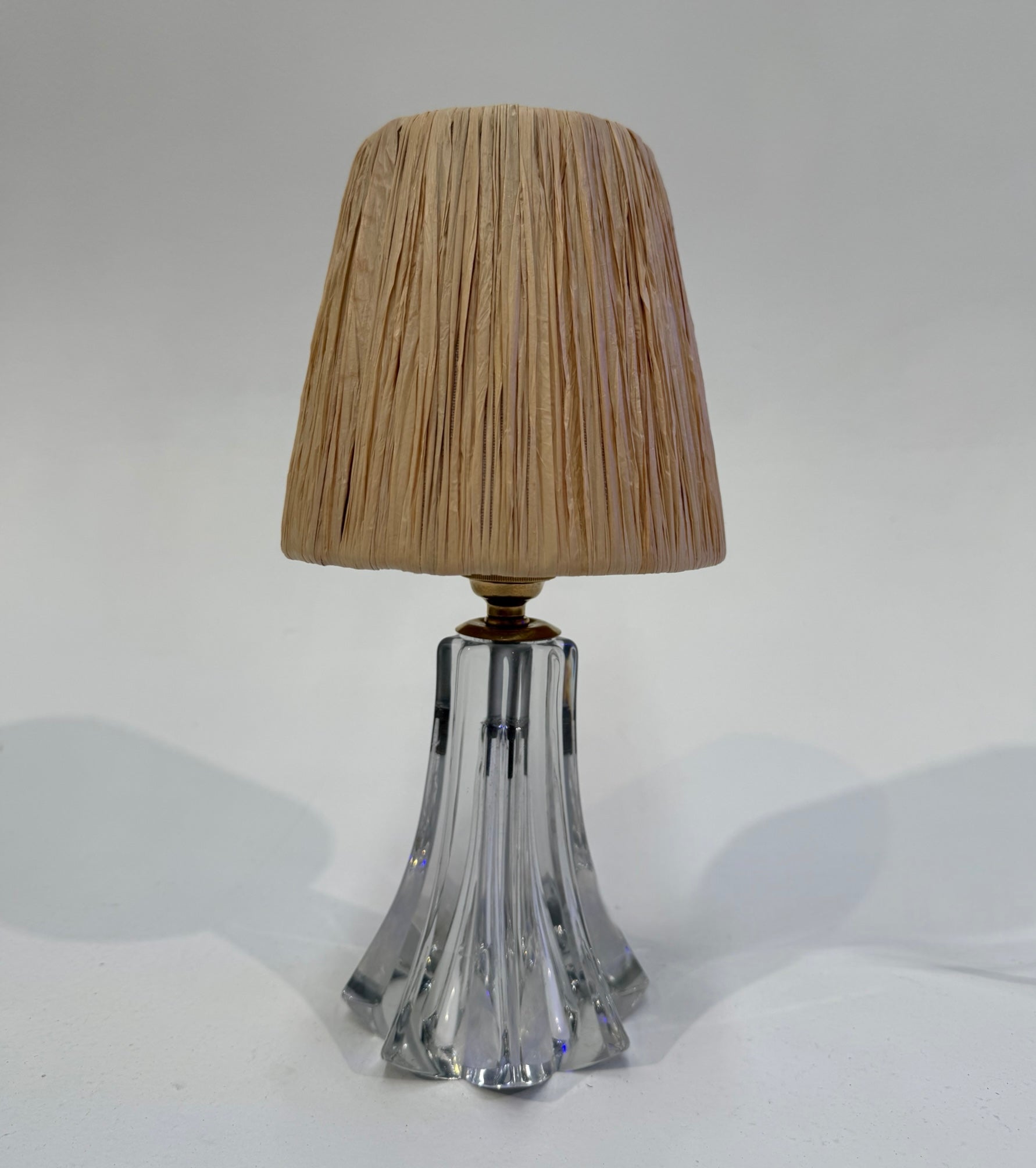 1960’s French Crystal Lamp - Two Available