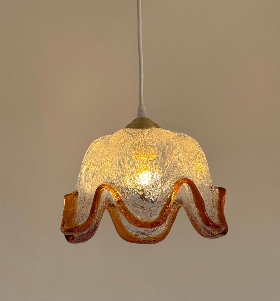 Vintage Murano Pendant by Mazzega - Two Available