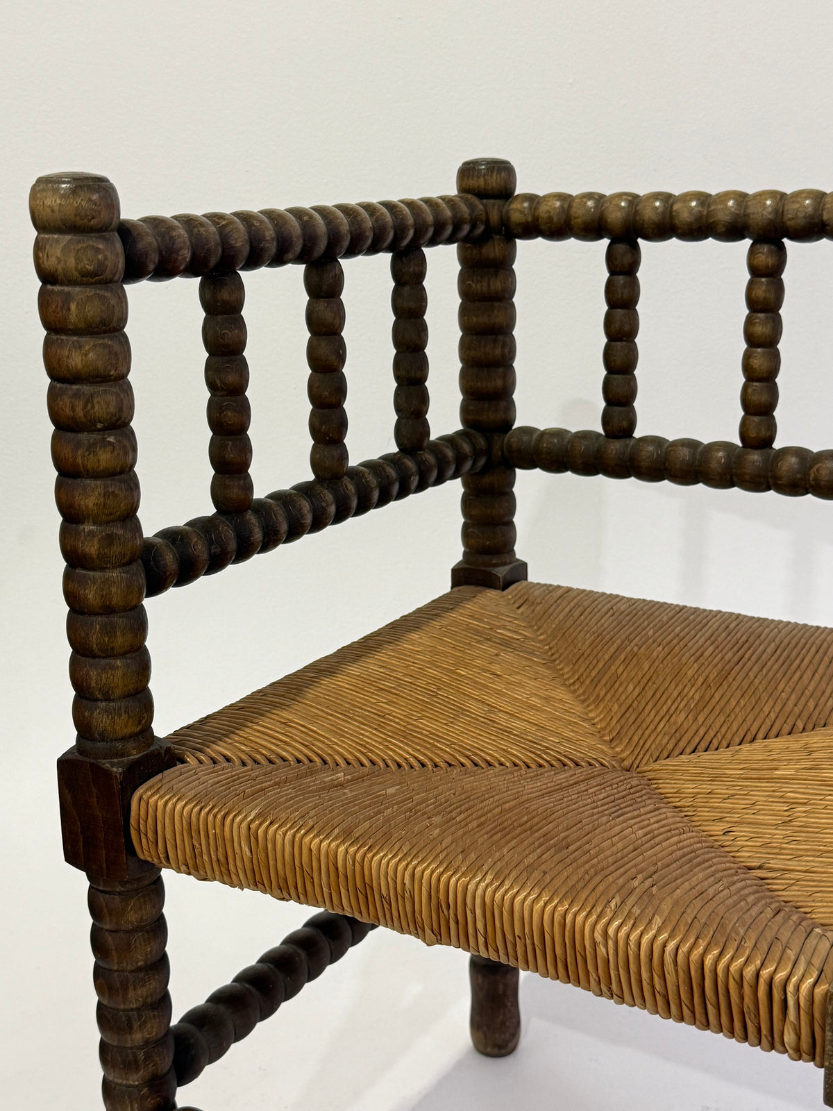 Antique French Bobbin Chair