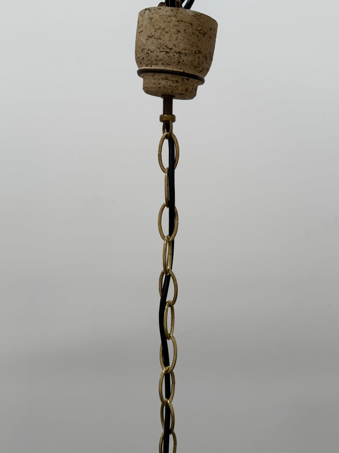 Vintage Danish Ceramic Pendant