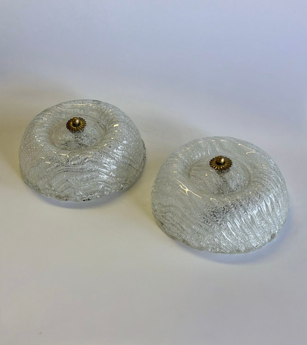 PRE-ORDER: Murano Flush Mount Ceiling Light - Two Available