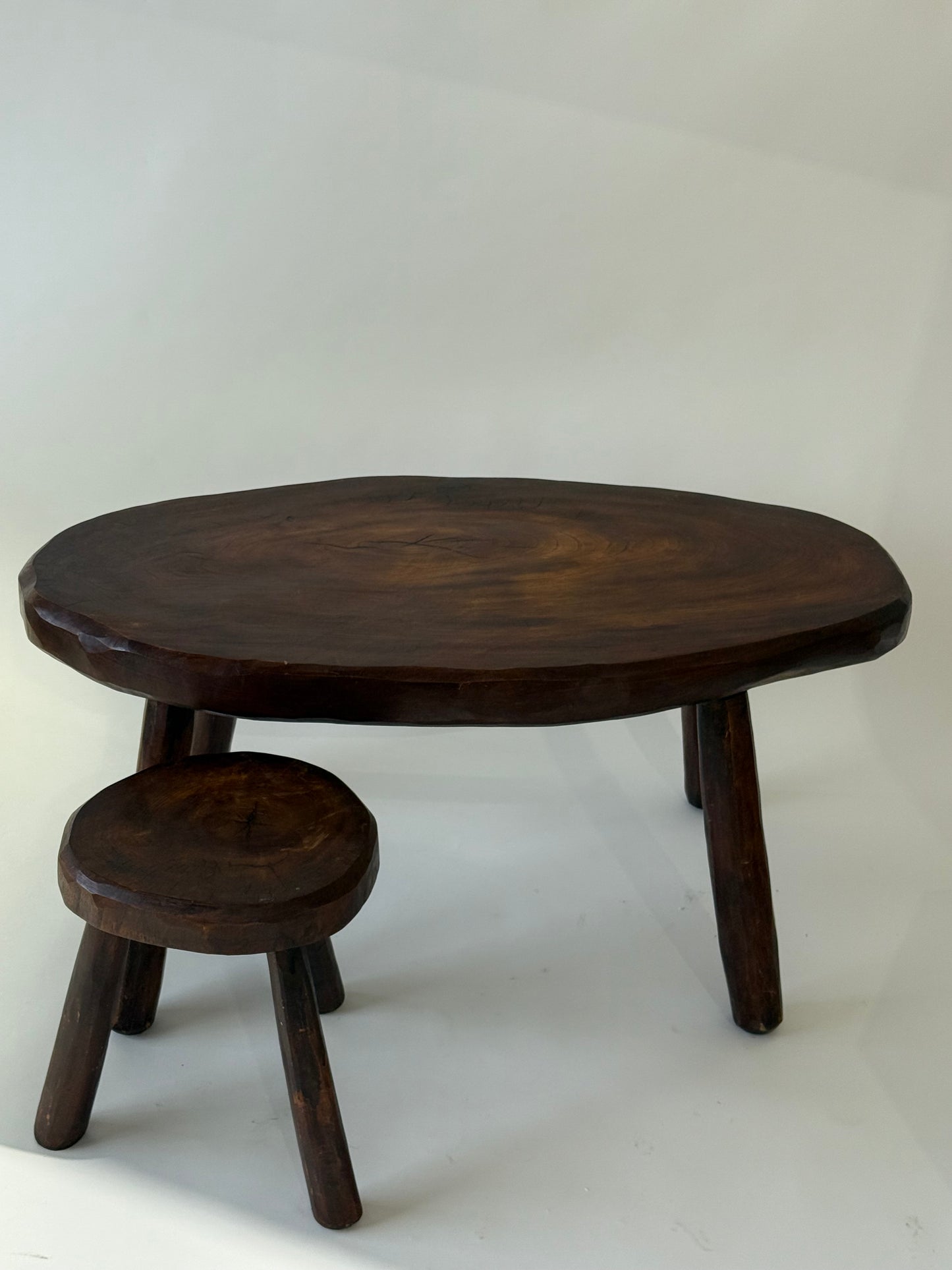 French Organic Timber Coffee Table
