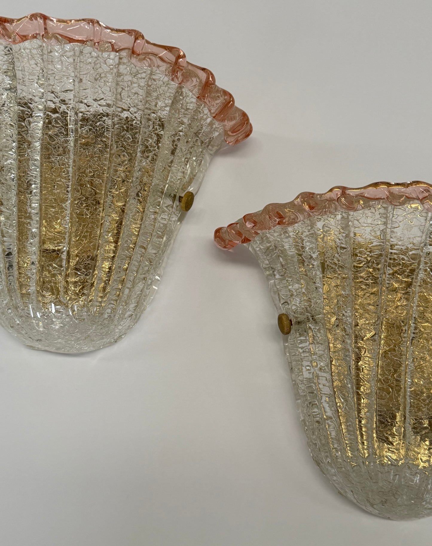 Pair of Vintage Murano Wall Lights