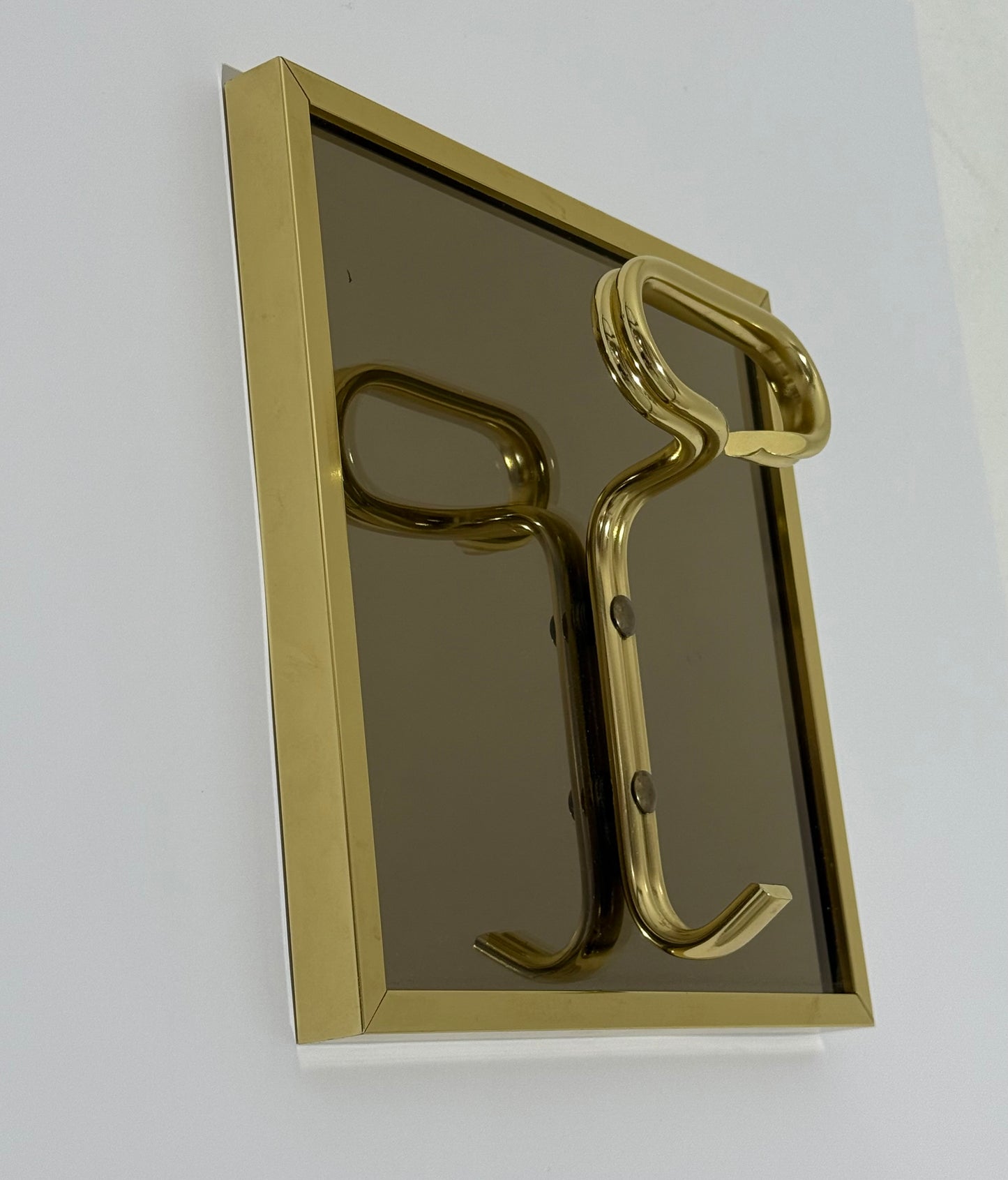 Italian Mirrored Coat Hook