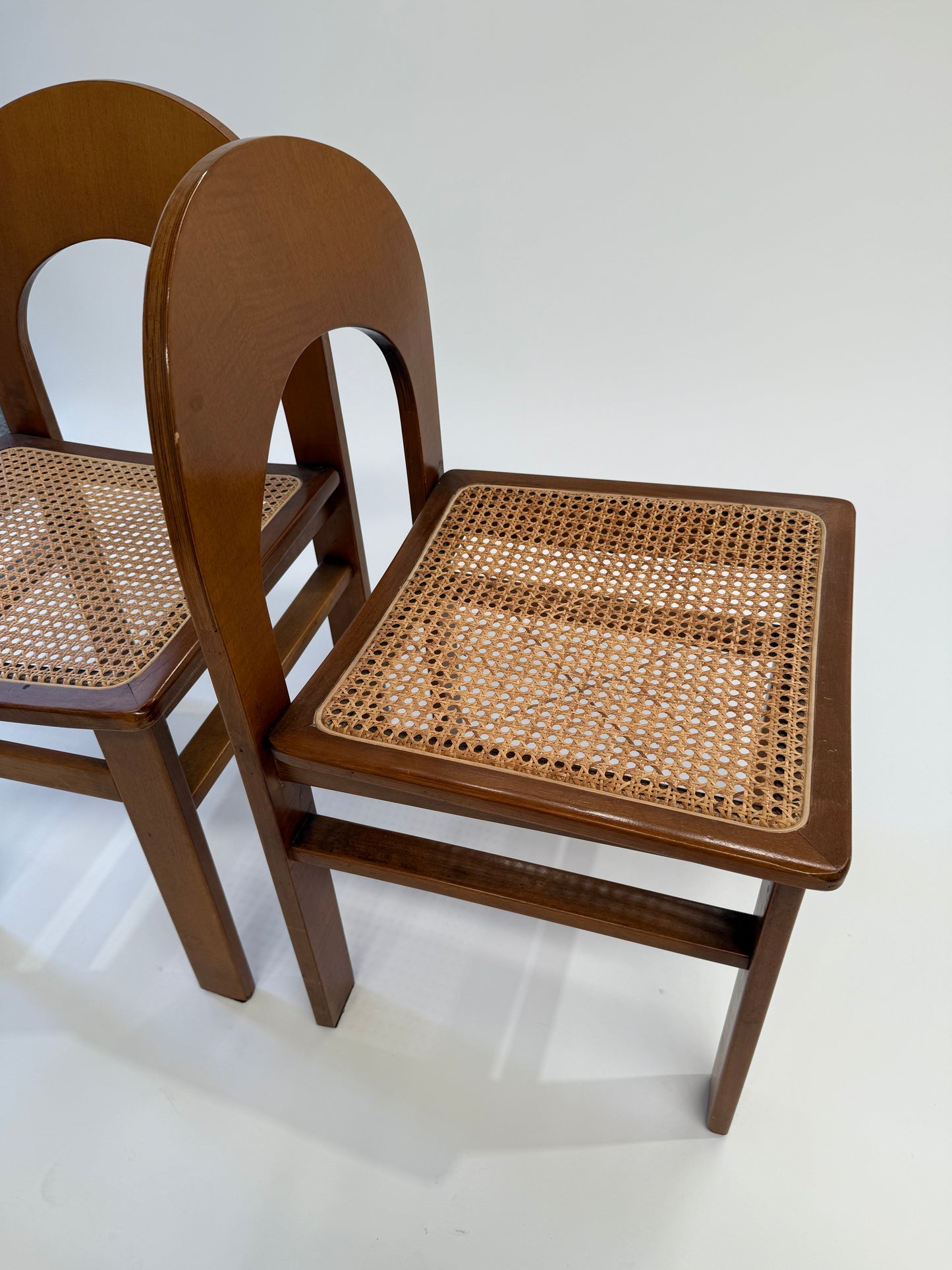Pair of 1970’s Arcadia chairs by Adalberto Caraceni for Tagliabue