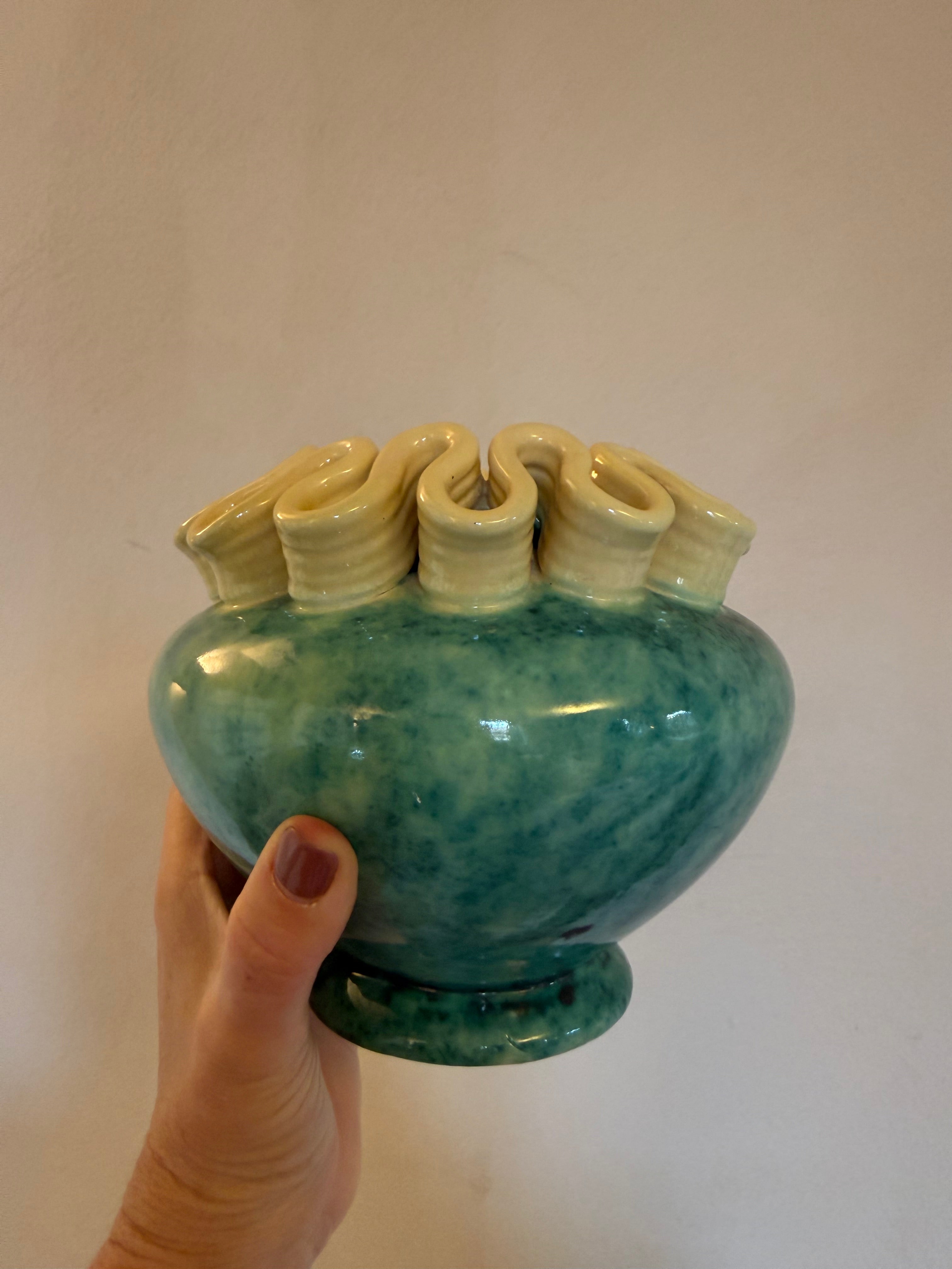 French Art Deco Vase by Sainte Radegonde