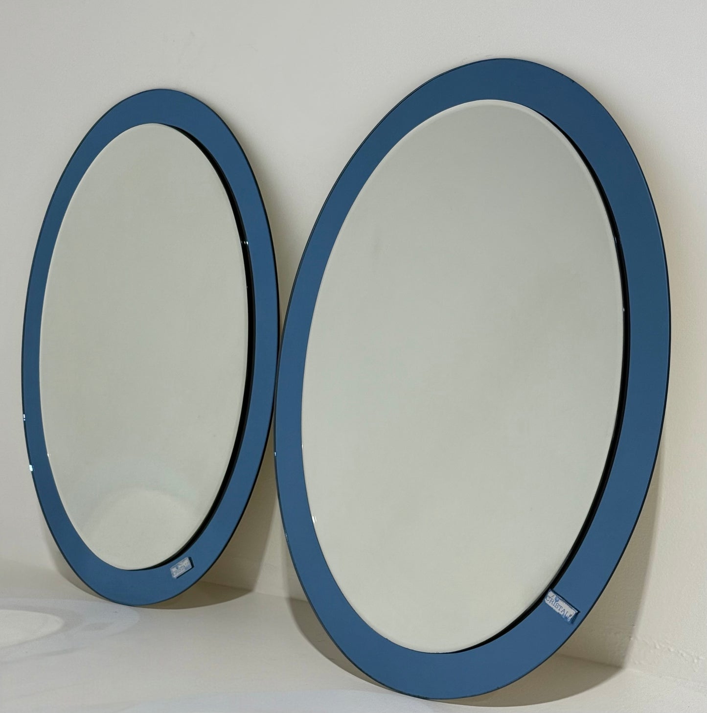 Vintage Italian Glass Mirror - Three Available