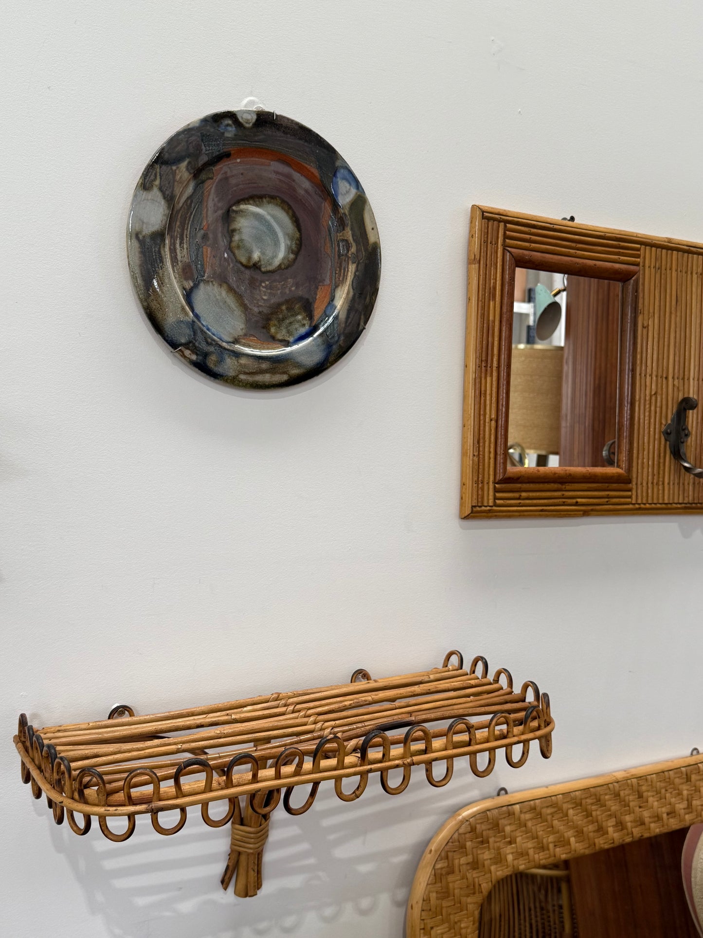 French Ceramic Wall Plate