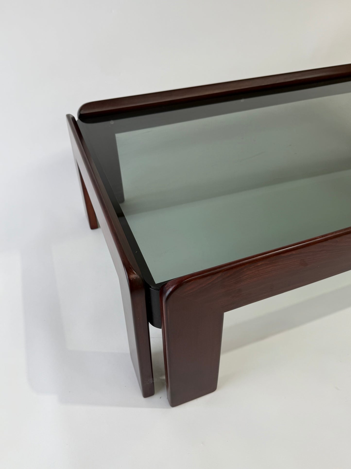 Rosewood Coffee Table by Afra & Tobia Scarpa for Cassina