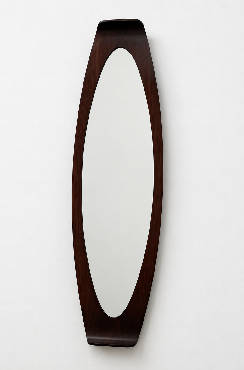 Italian Teak Mirror by Campo & Graffi, 1960’s
