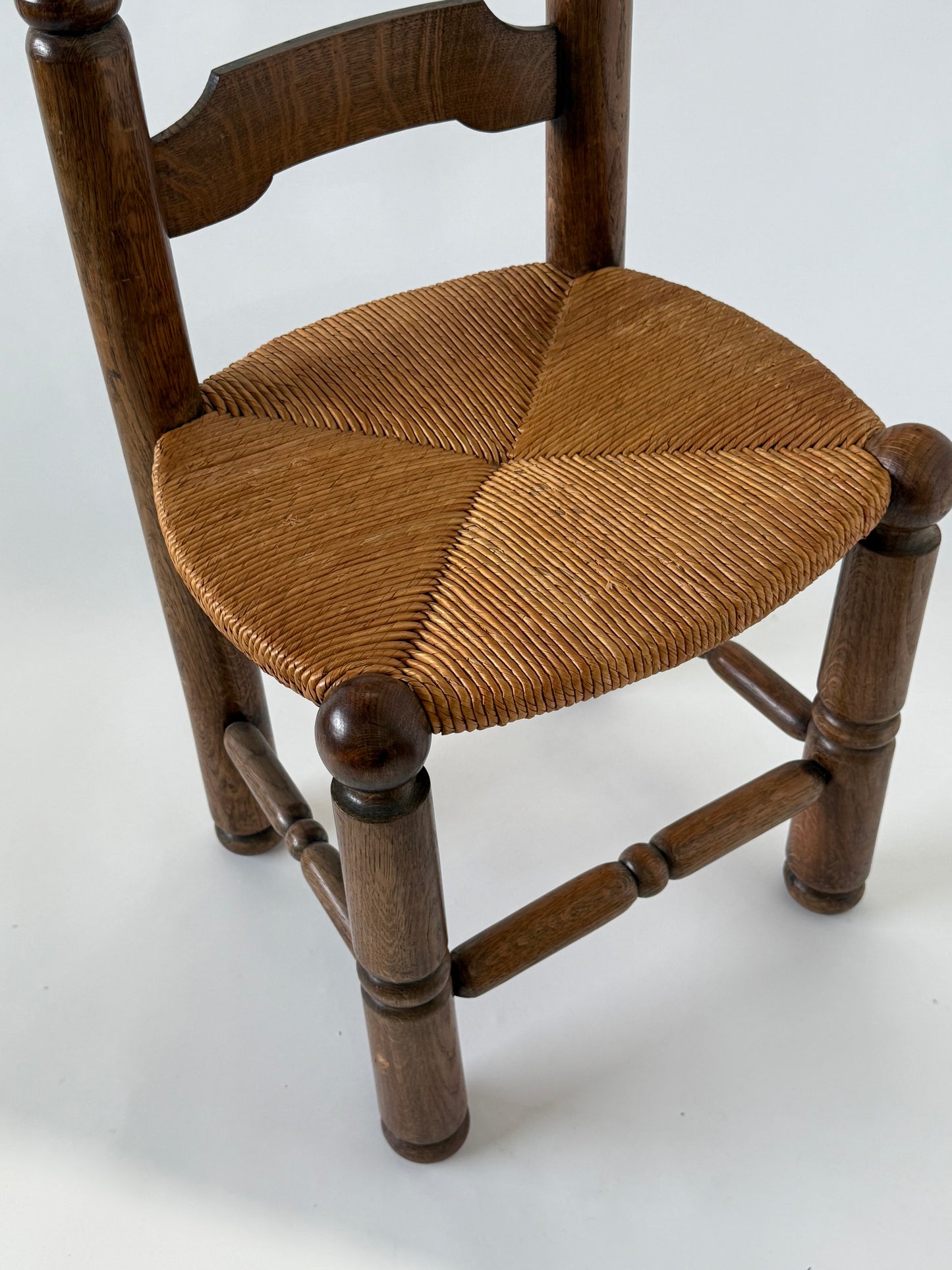 French Brutalist Chair by Charles Dudouyt