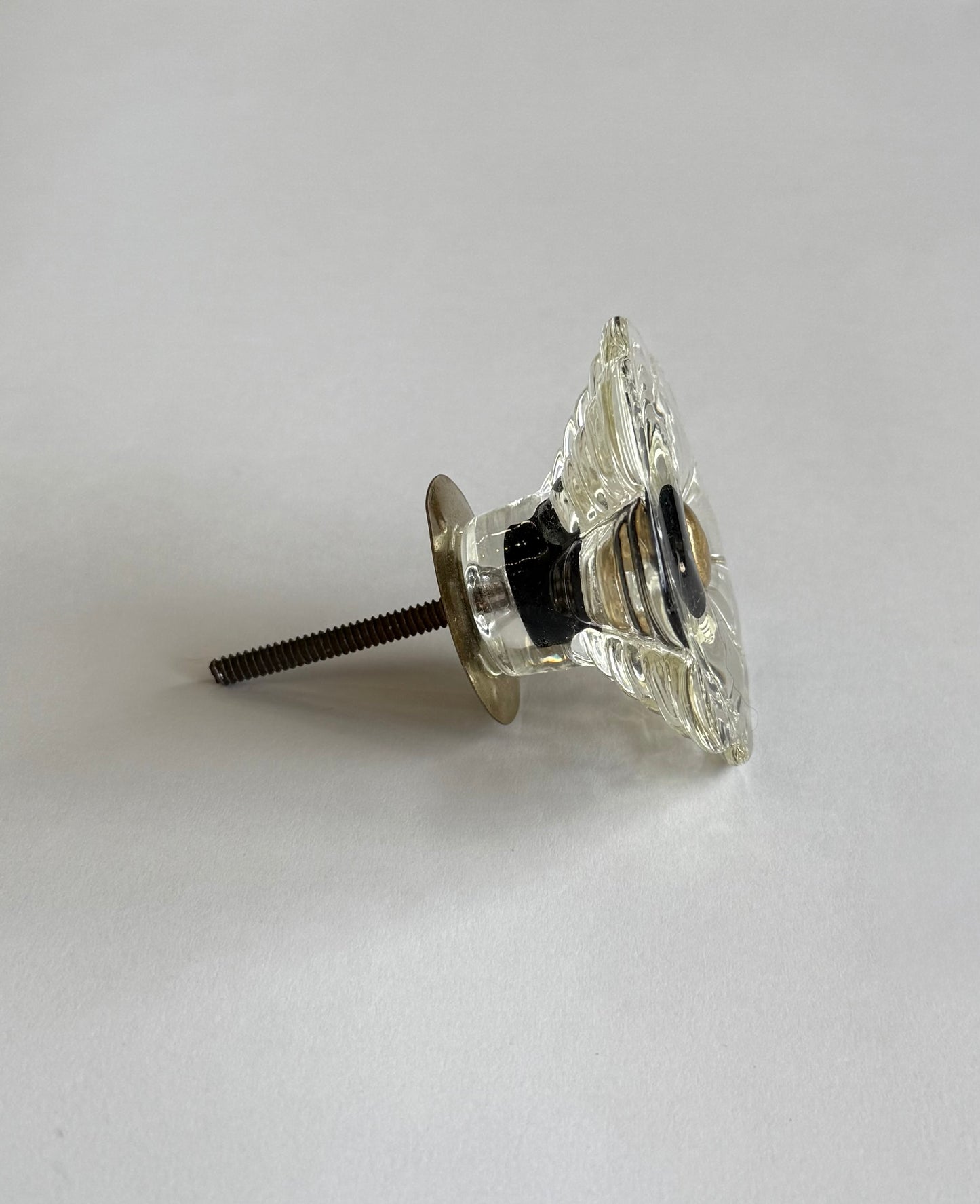 Italian Glass Drawer/Door Pulls - 1 Available