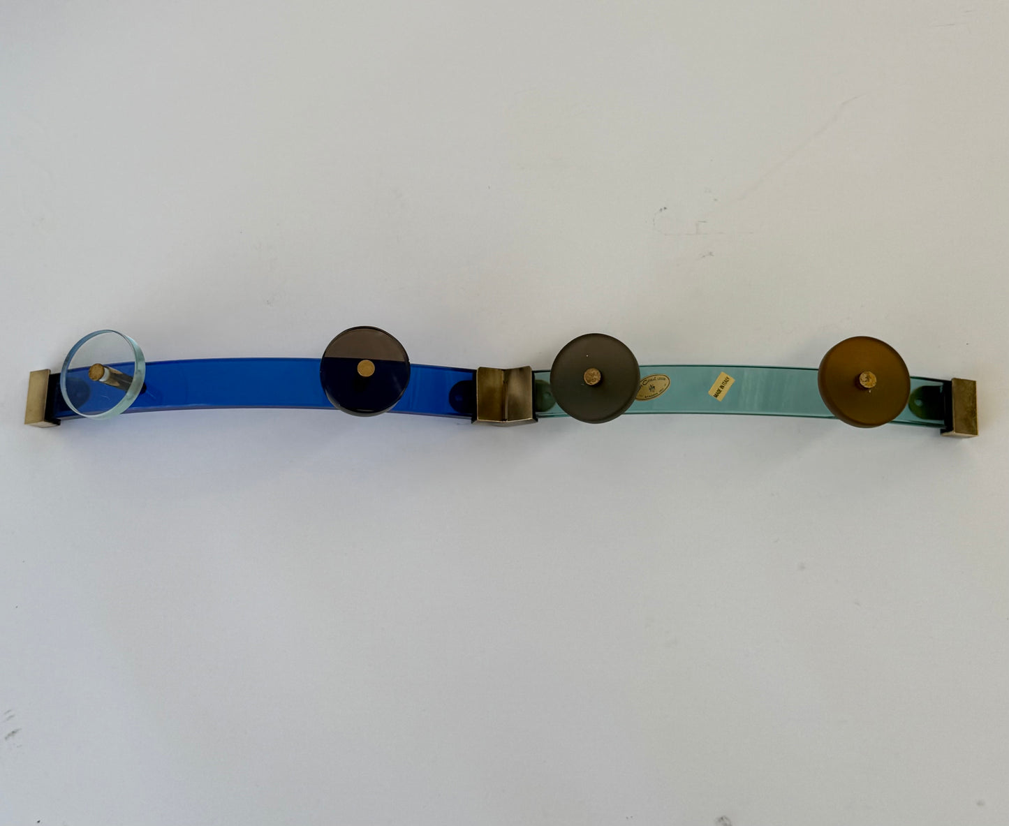 1950’s Italian Brass Coat Rack by Lupi Cristal - Two Available