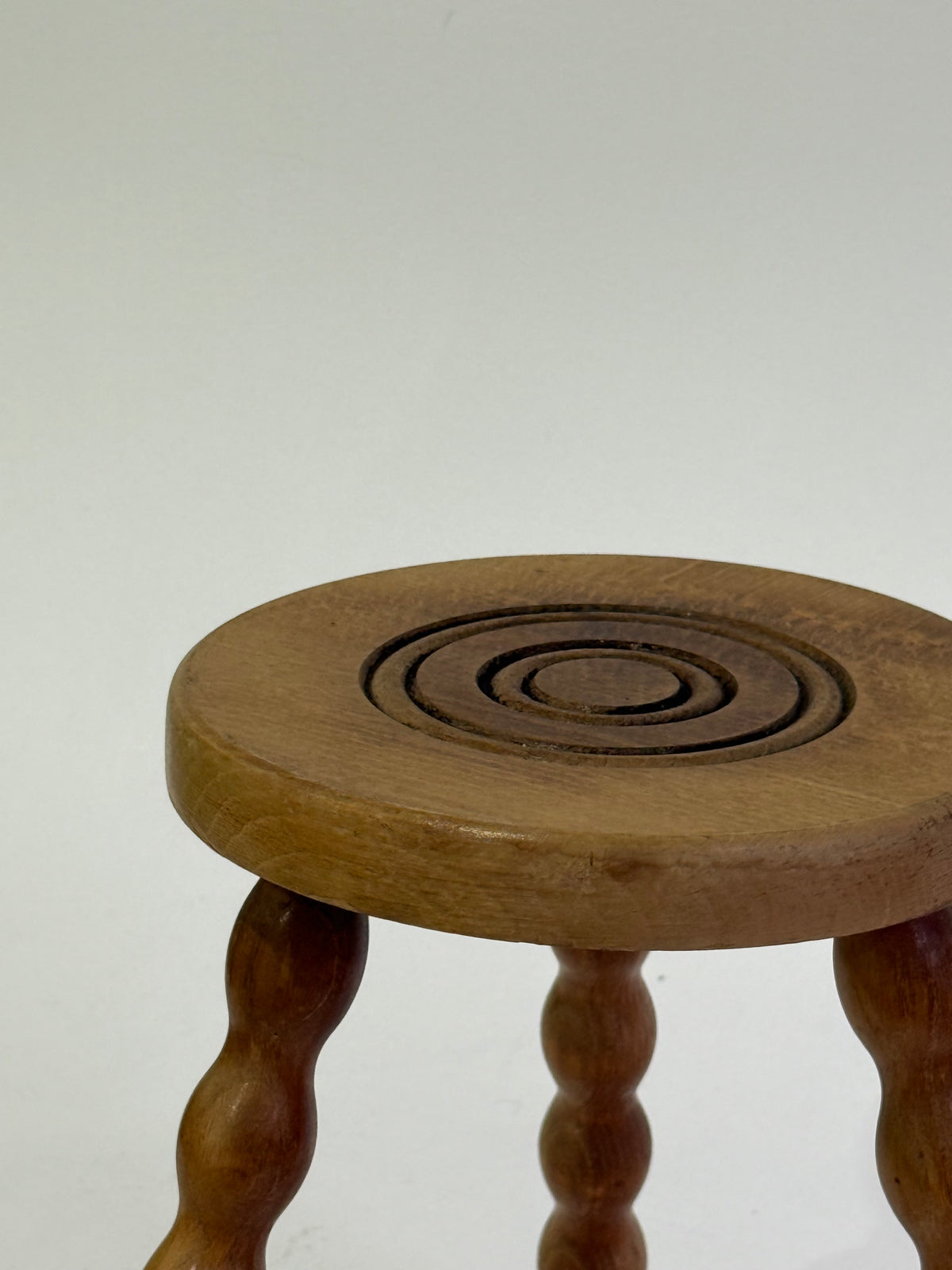 Vintage French Dudouyt Tabouret
