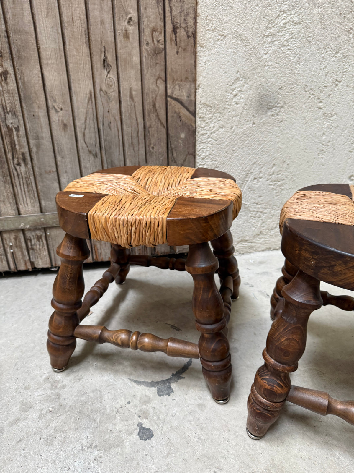 Vintage French Tabouret - One Available