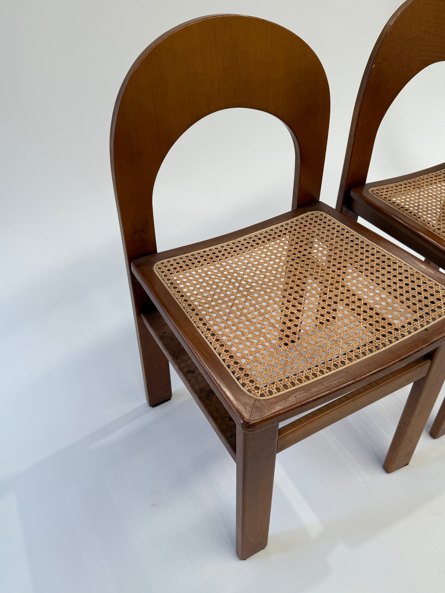 Pair of 1970’s Arcadia chairs by Adalberto Caraceni for Tagliabue