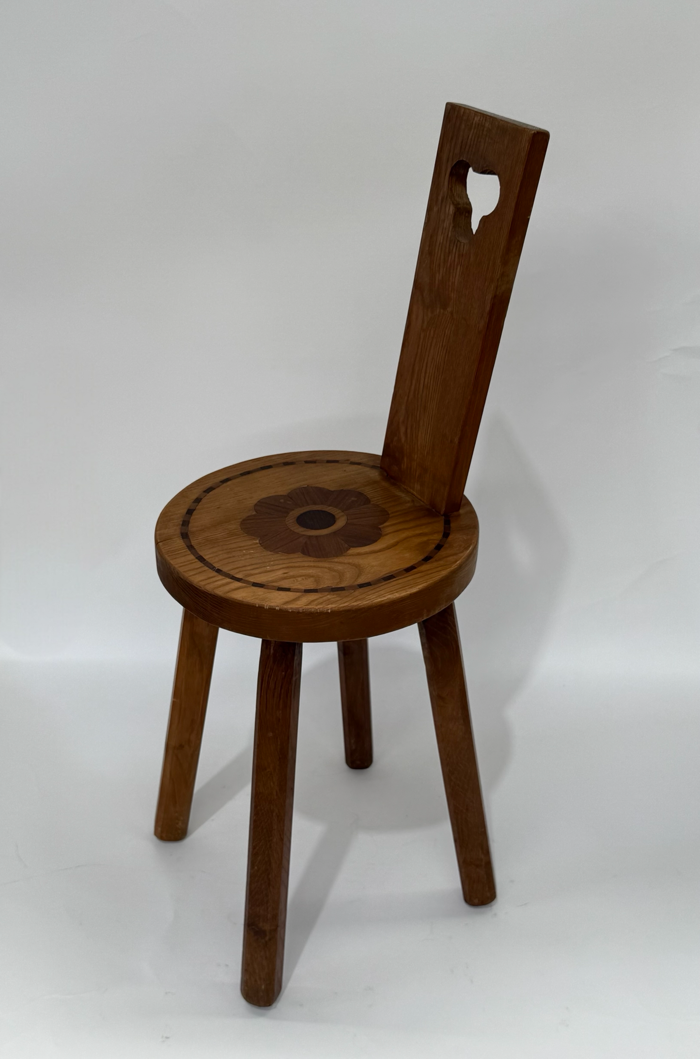 Vintage French Brutalist Chair