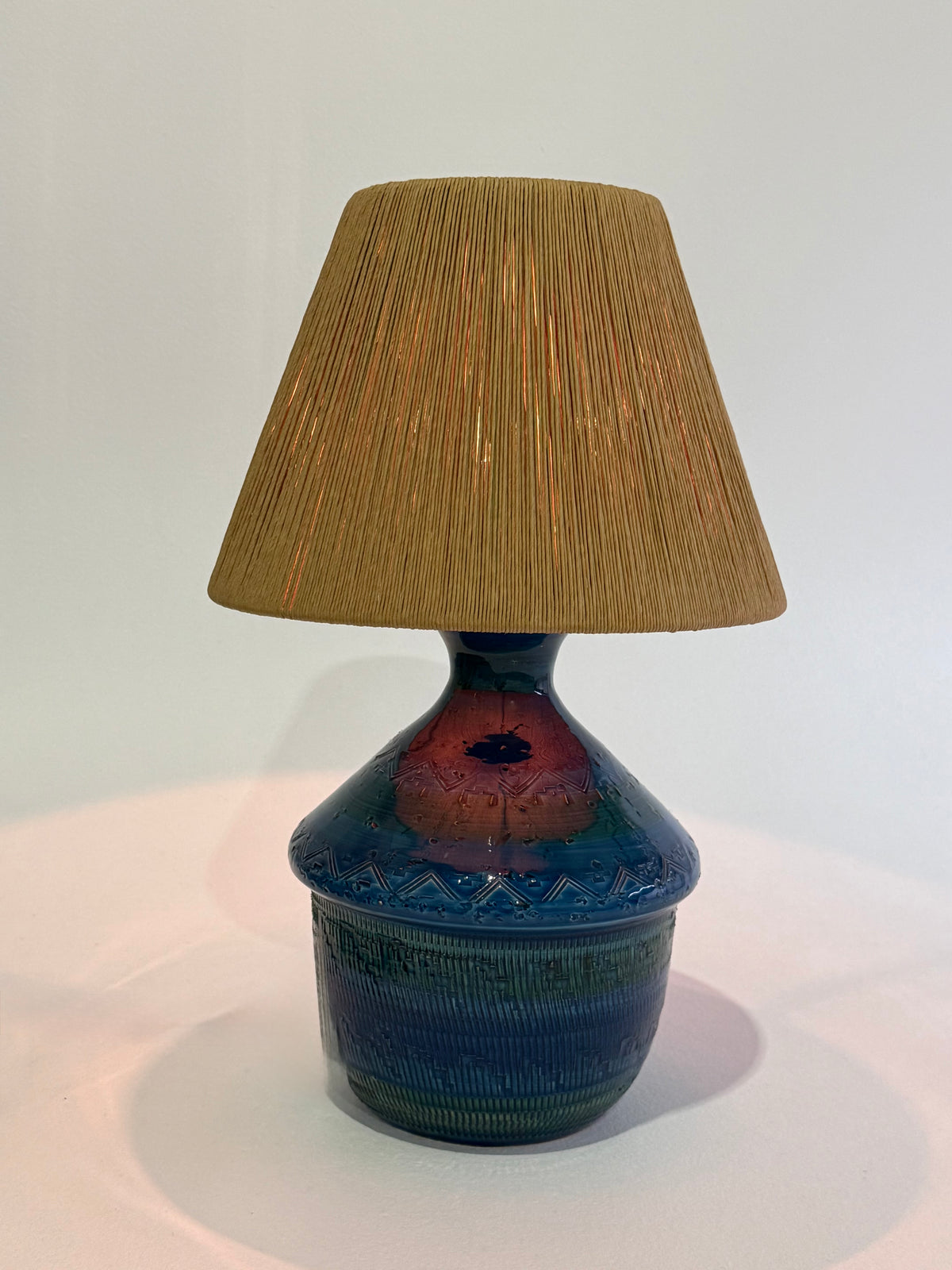 1960’s Italian Ceramic Lamp by Bitossi