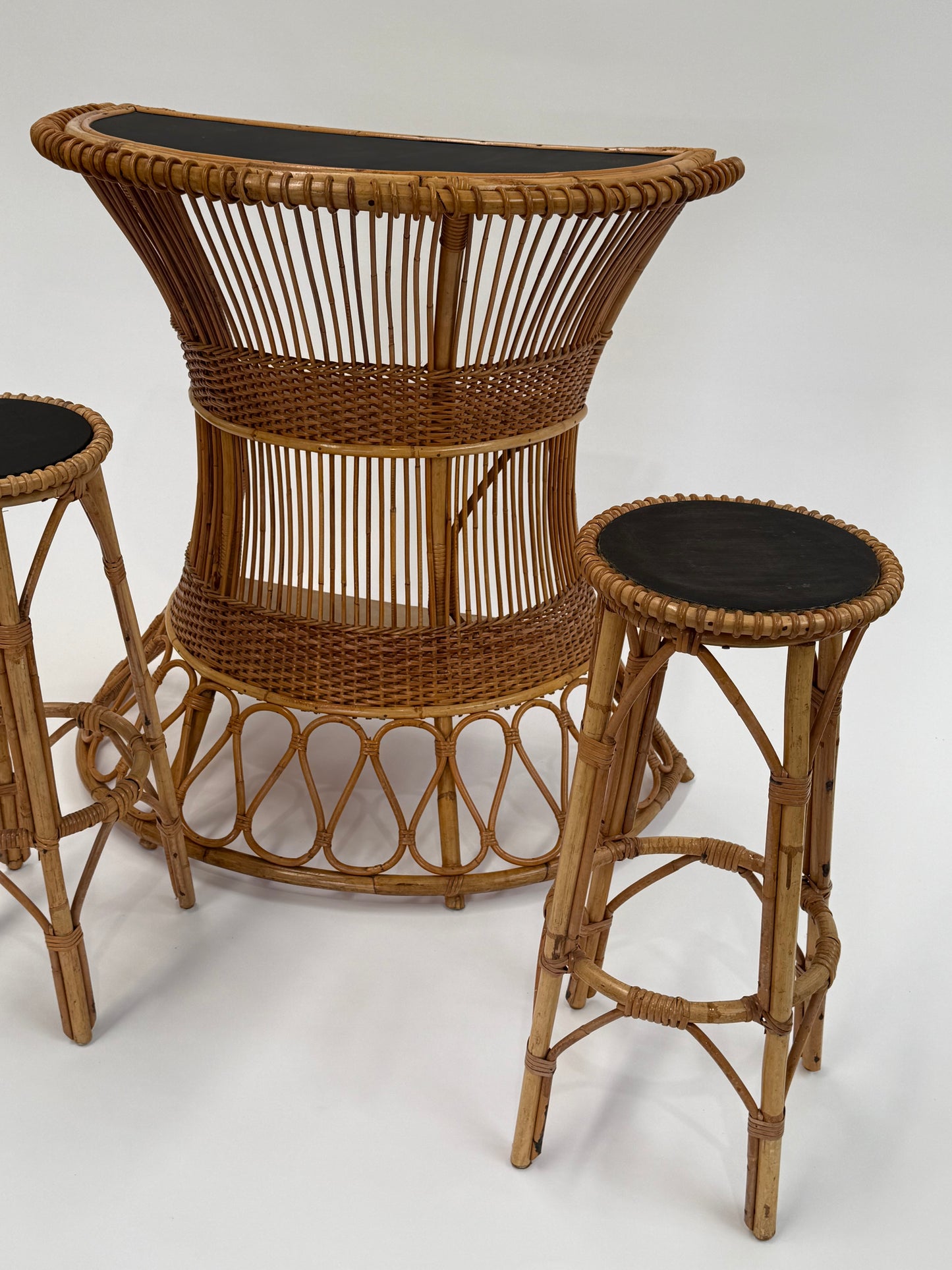 French 1960’s Bamboo Bar