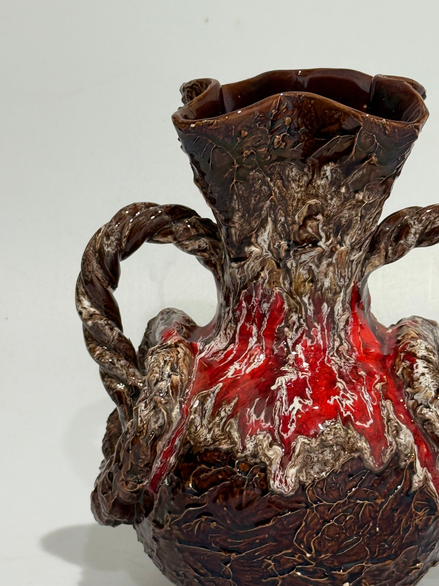 French Vallauris Ceramic Vase