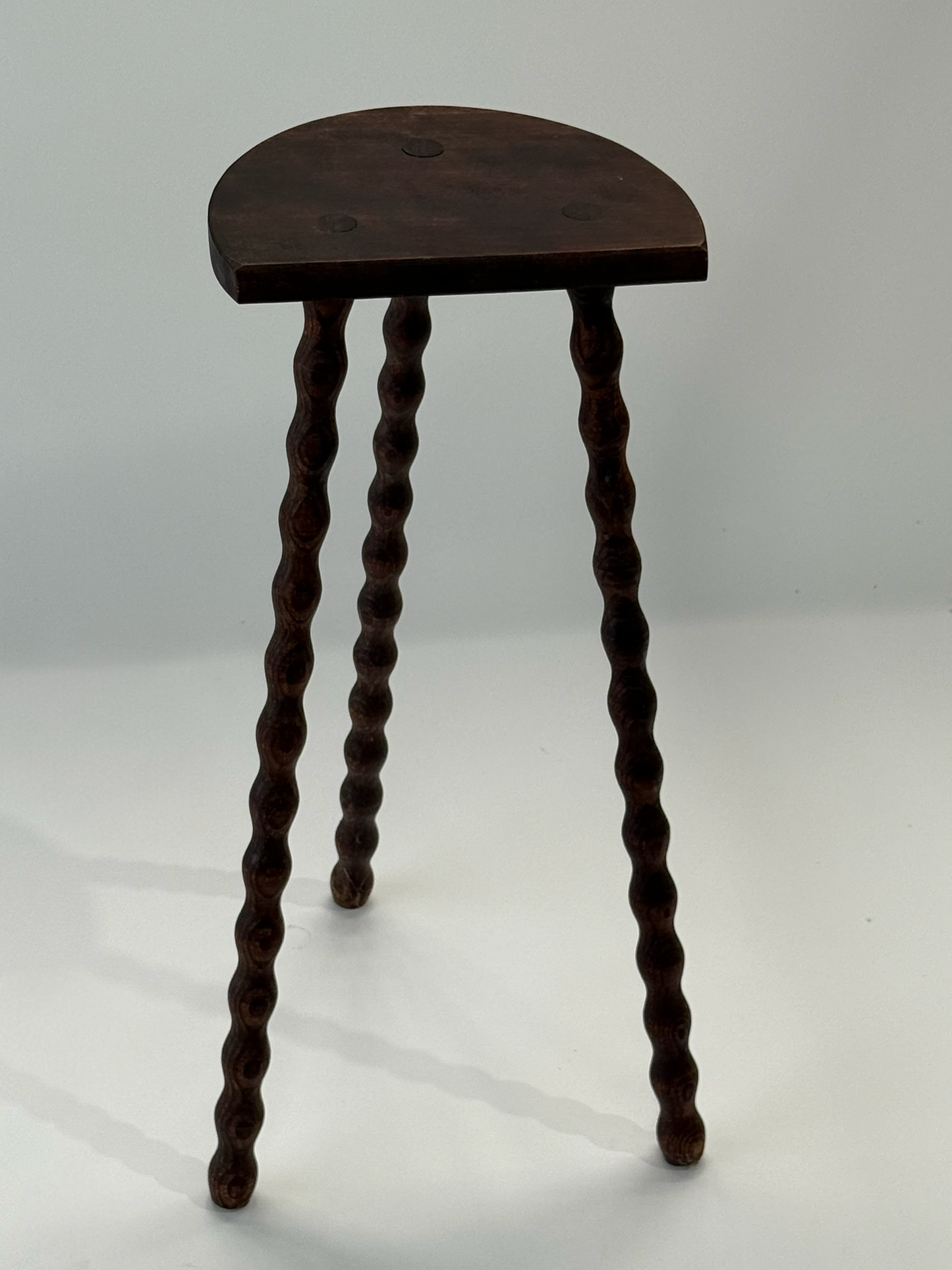 Vintage French Tall Bobbin Stool - 3 Available