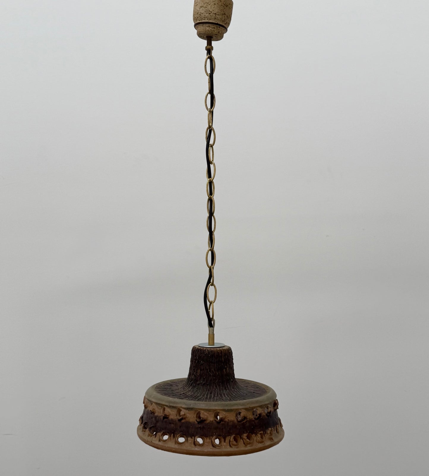 Vintage Danish Ceramic Pendant